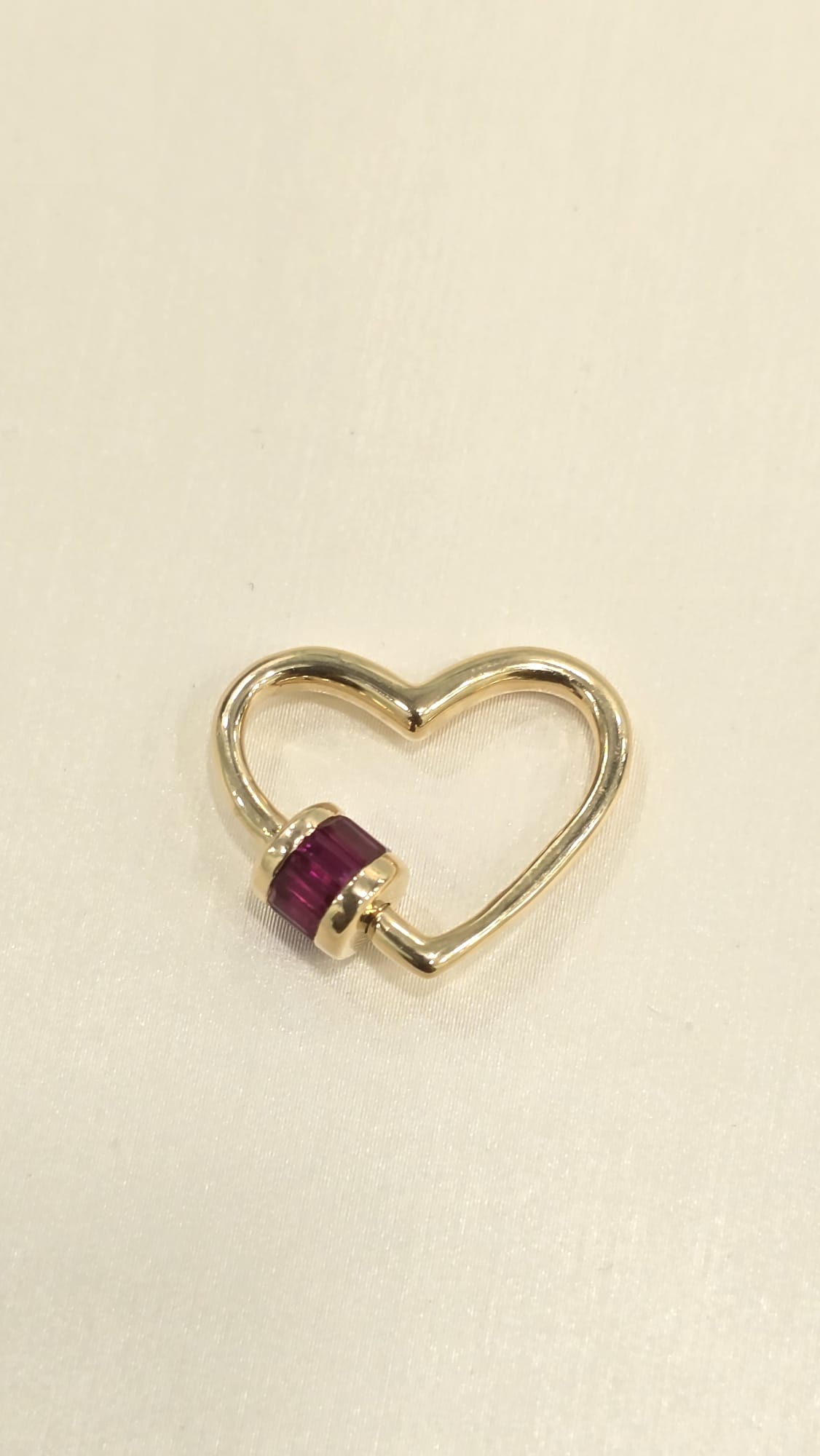 18K金紅寶石吊墜 R0.58ct