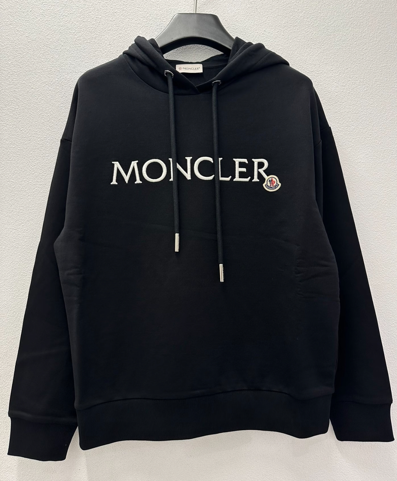 訂貨📮Moncler 黑色刺繡logo 連帽衛衣 SIZE XS/S/M