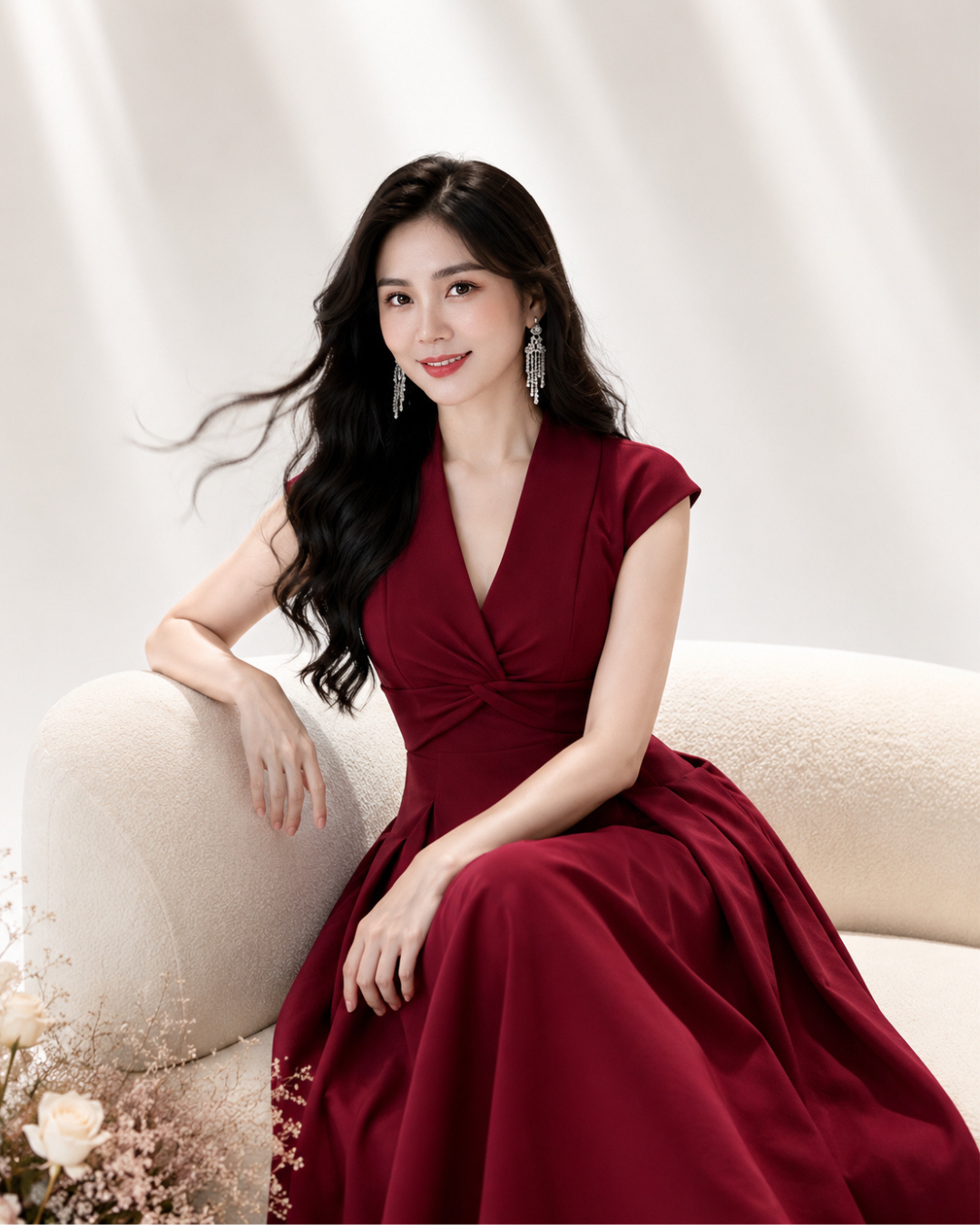 5140 Odelette Grace Midi Dress 