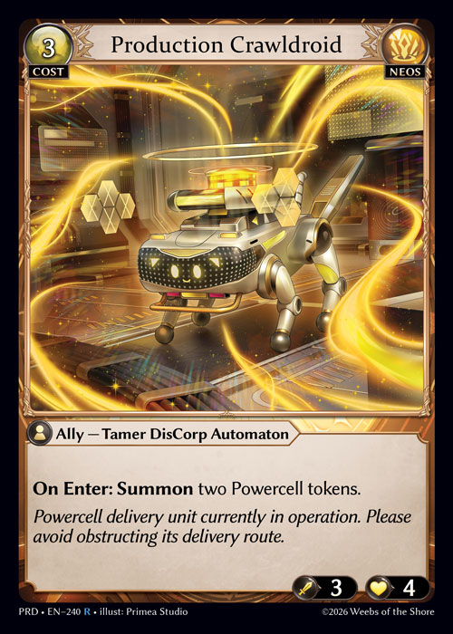 Production Crawldroid / PRD-240 (R)