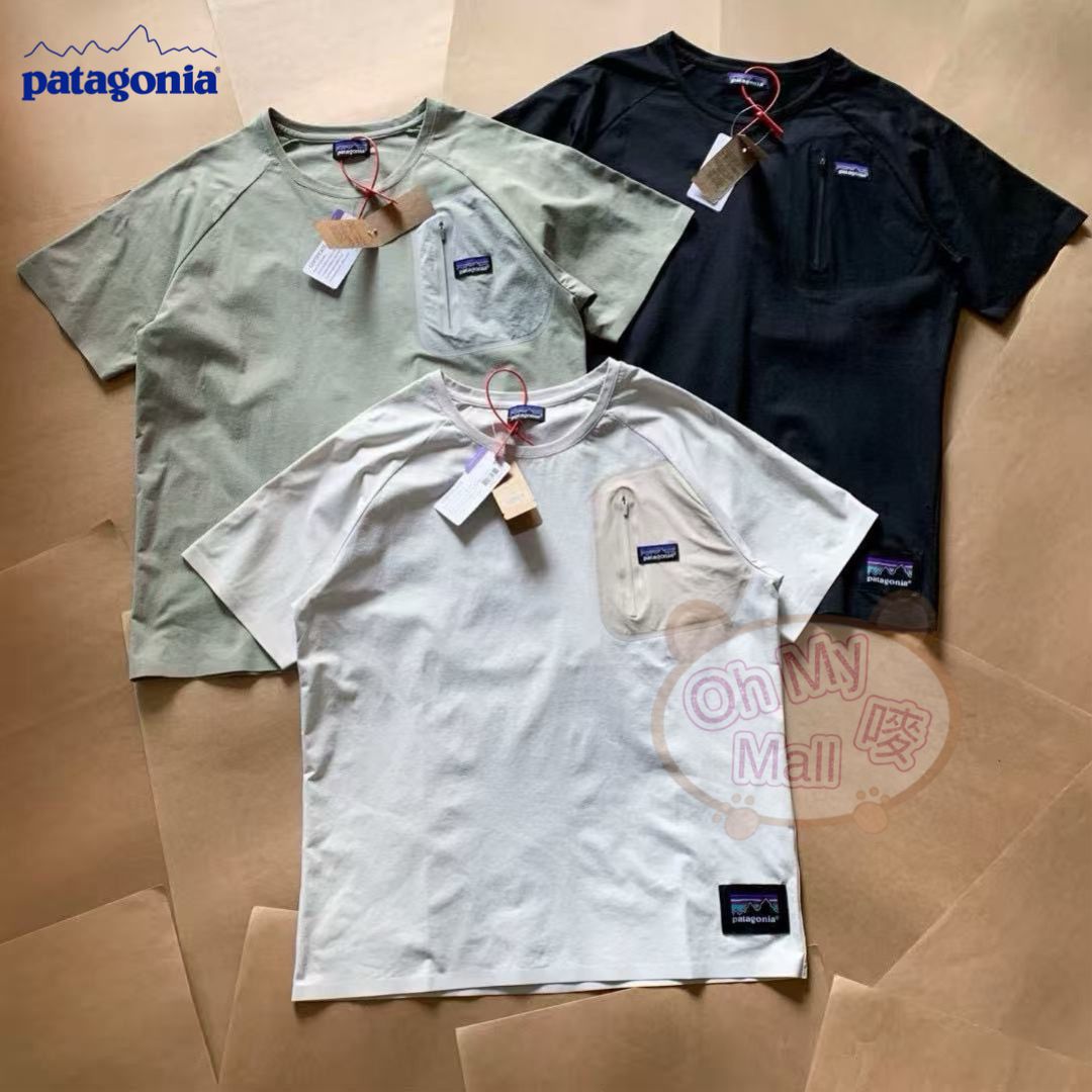 🟥BB00332🟥Patagonia s26拉鍊口袋 短袖衫