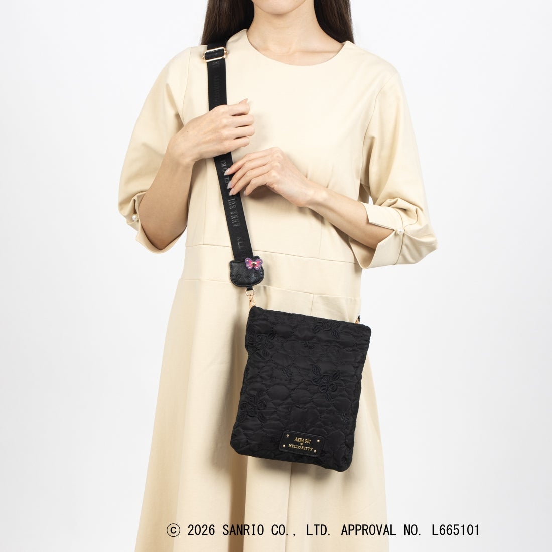 🌸 【預訂】ANNA SUI×HELLO KITTY Mini shoulder bag