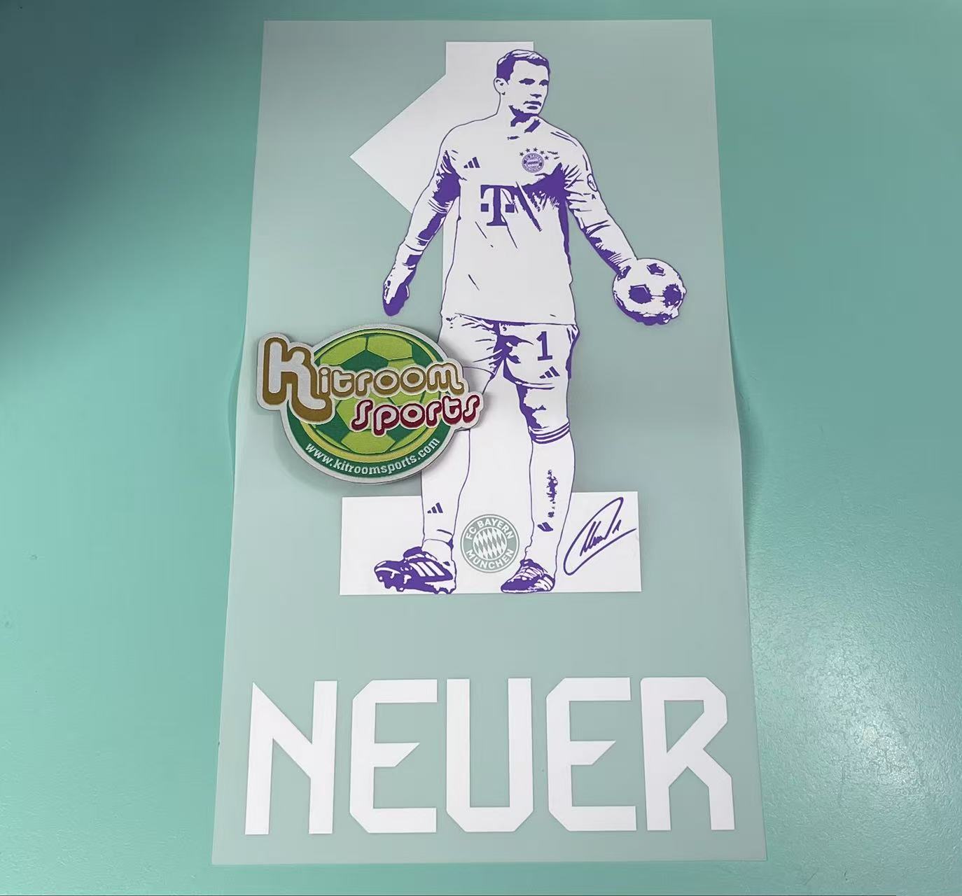 2025-26 Bayern Munich Home GK SE Nameset #1 NEUER