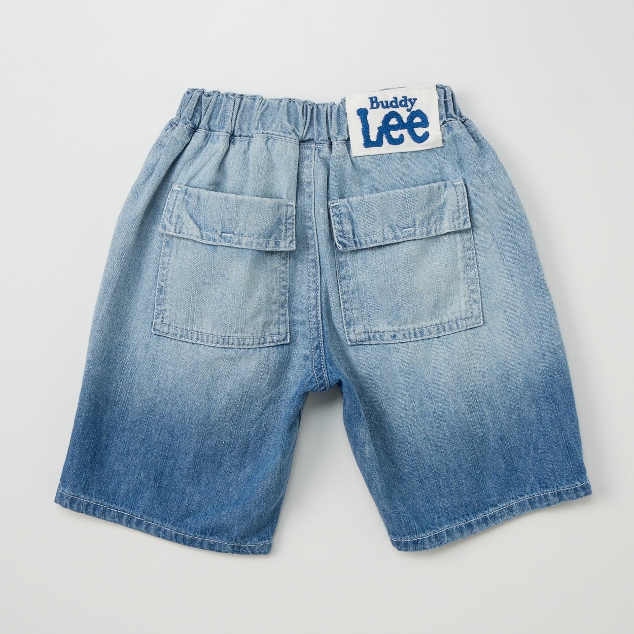 🇯🇵預訂 日本直送🇯🇵Buddy Lee 兩色標誌刺繡漸變半截牛仔褲