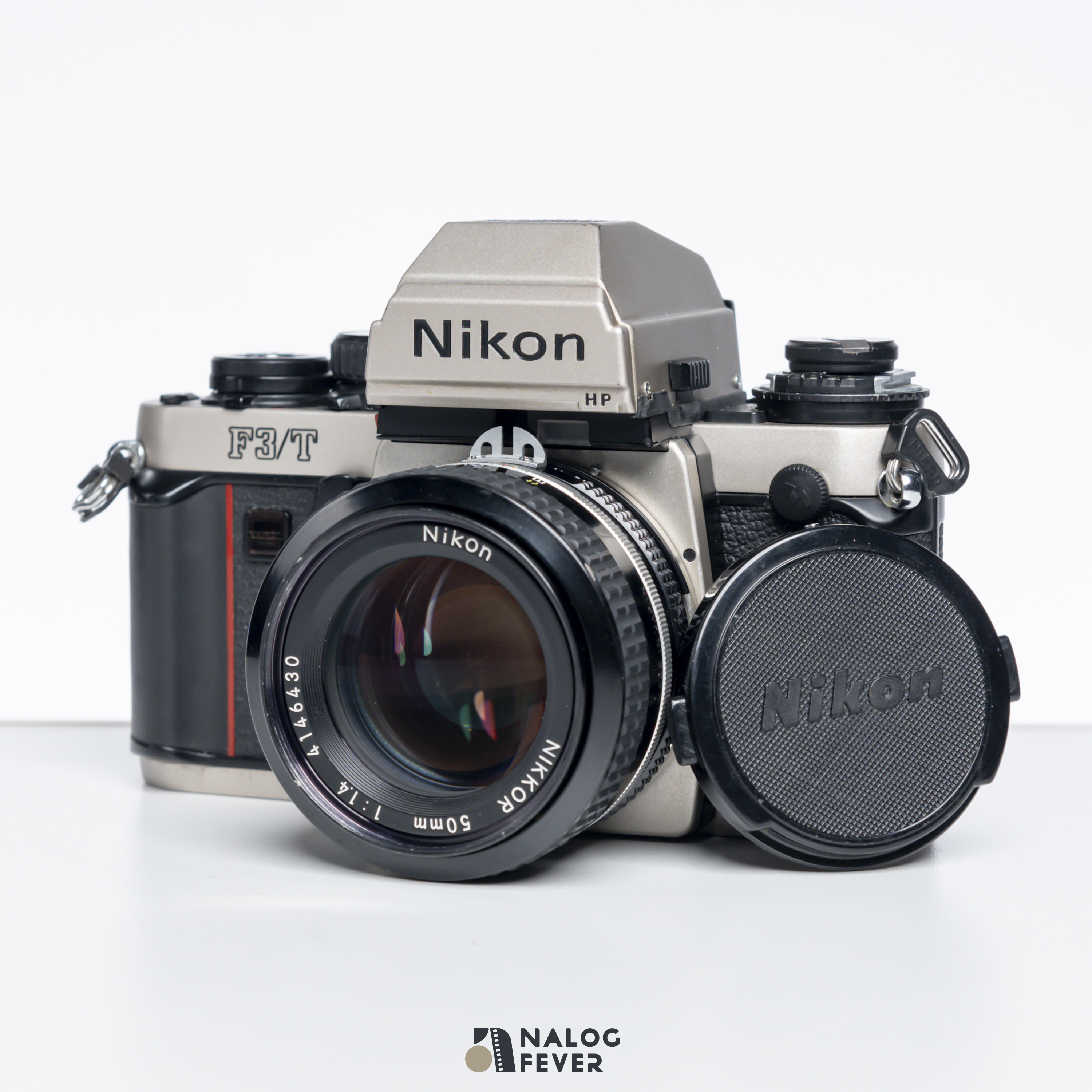 Nikon F3/T HP 連 Nikon Nikkor 50mm F1.4 ai 套裝 (原裝鏡頭蓋, 送2粒LR44)