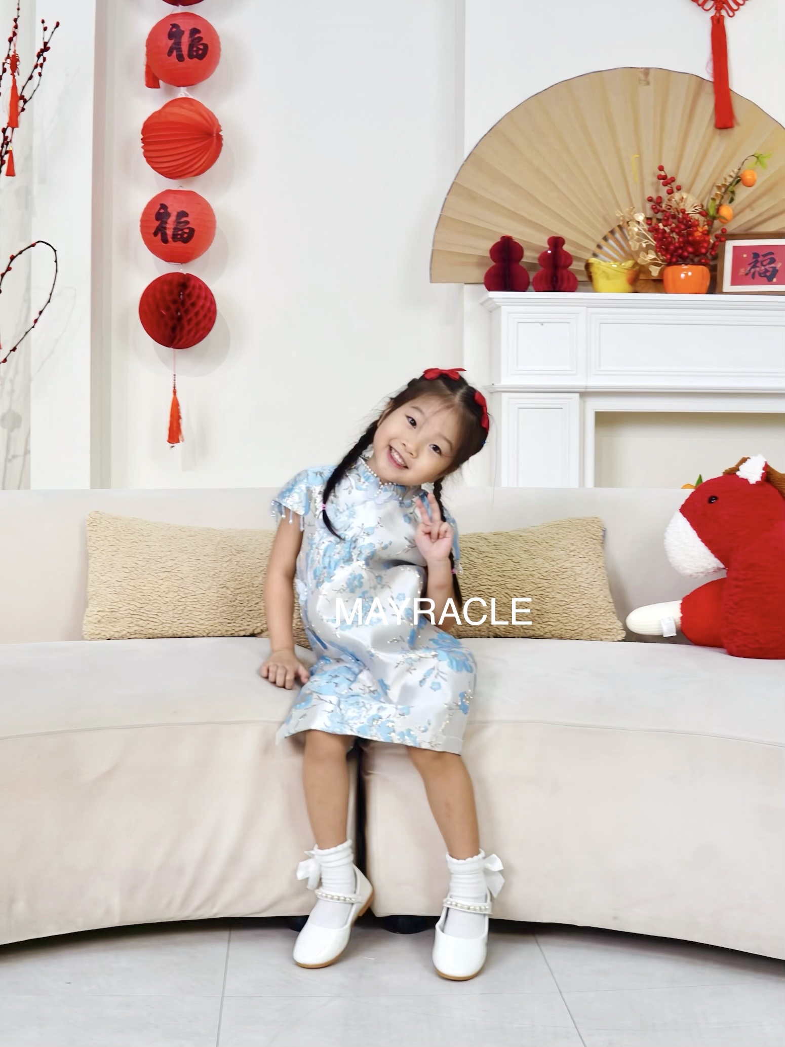 [PRE-ORDER] CNY 2027 He (和) Girl Cheongsam