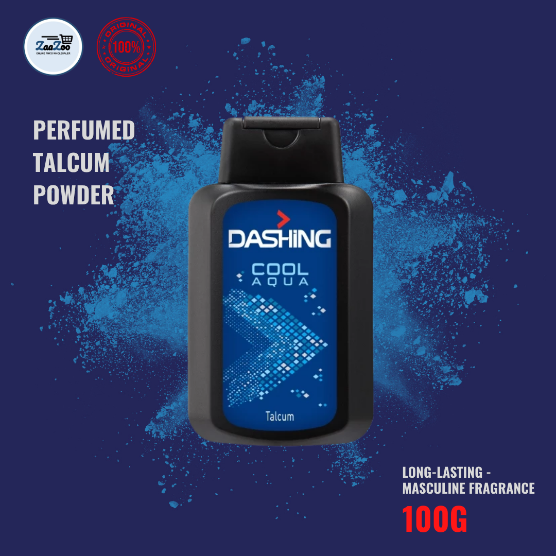 Dashing Talcum Powder / 100g - Cool aqua