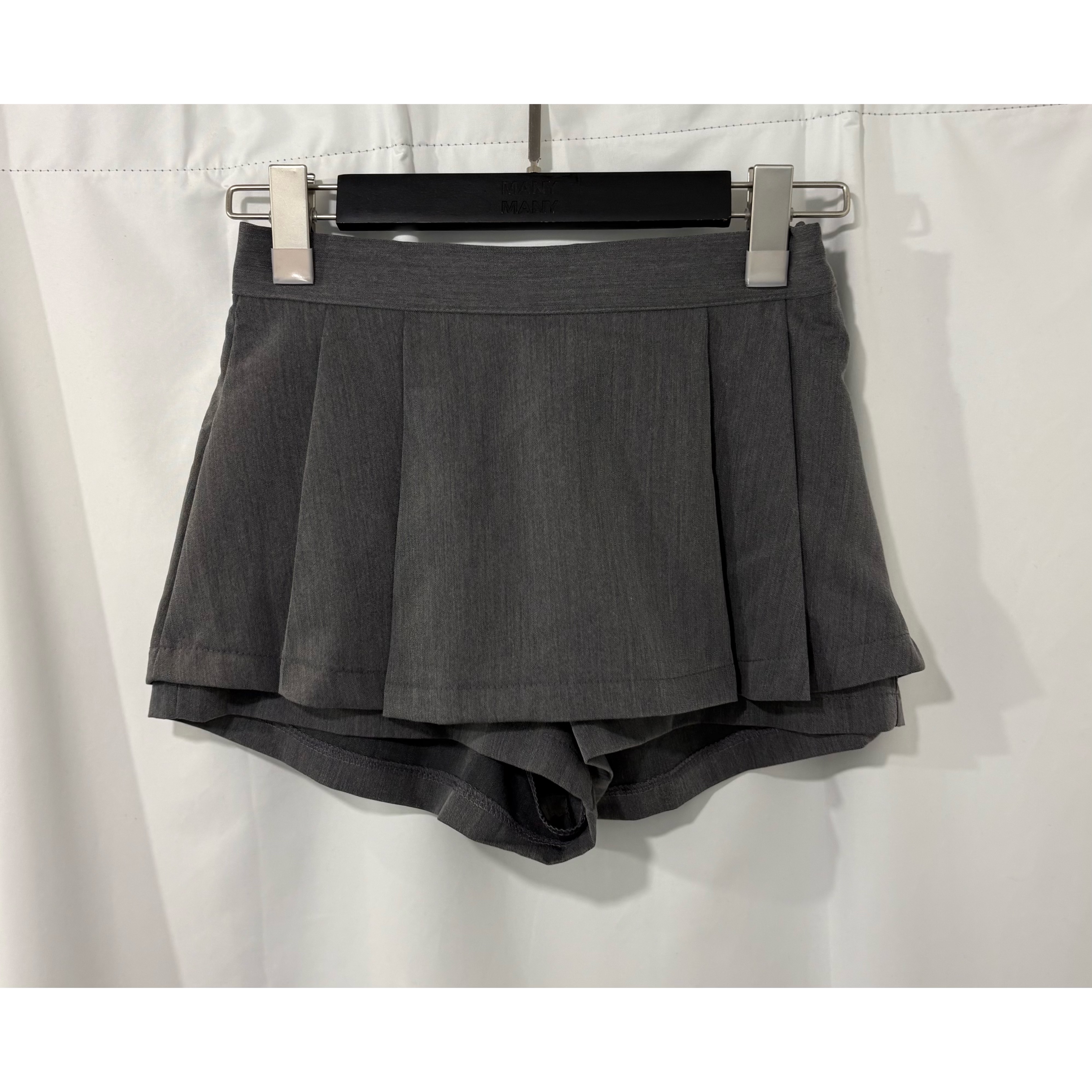 新品價6月23截🤍2606O《ELASTIC WAIST PLEATED SKPT》