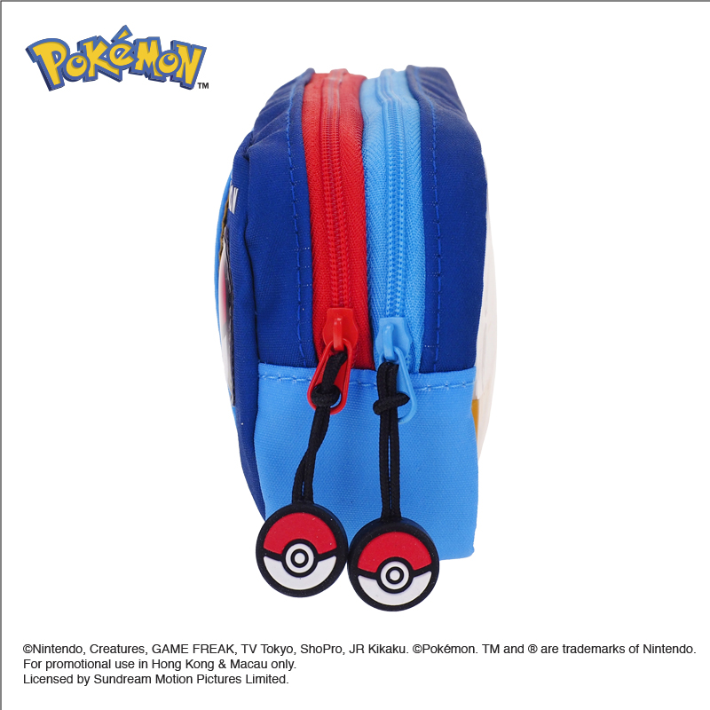 Pokémon Pencil Pouch 雙拉鏈筆袋