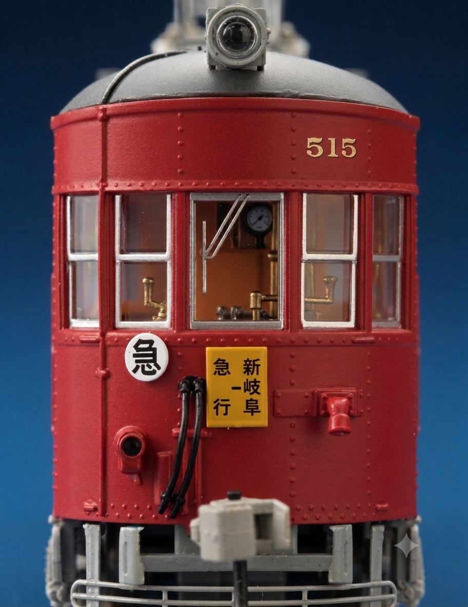 名古屋鉄道 モ510形 Tomix HO 1：80 懷舊情懷出品