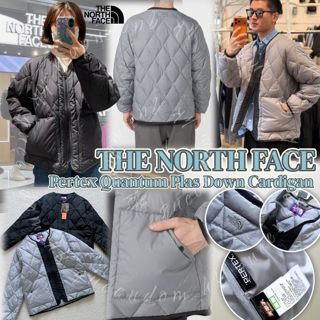 THE NORTH FACE Pertex Quantum Plas Down Cardigan 紫標羽絨開襟衫
