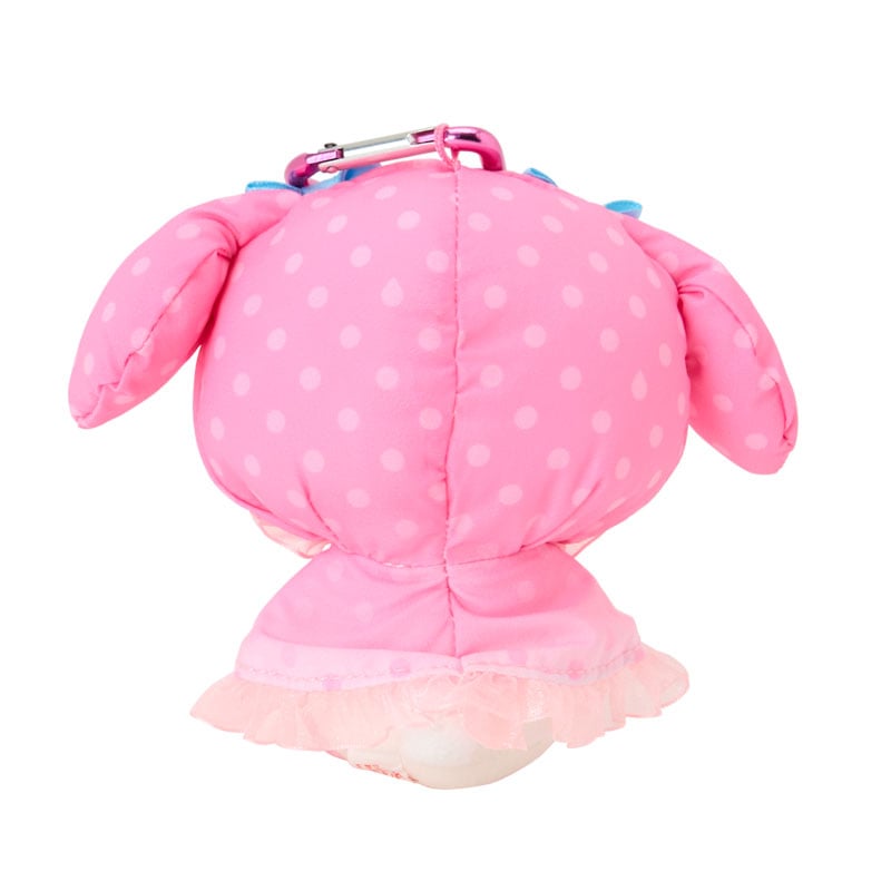 現貨｜Sanrio My Melody 甜蜜列車系列 日版 雨衣造型 毛公仔 吊飾 掛件 (88572-0)
