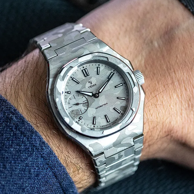 YEMA - Wristmaster Slim Small Seconds CMM.29 Camo Special Edition 迷彩特別版 - 76.26.29.09.SNL.M