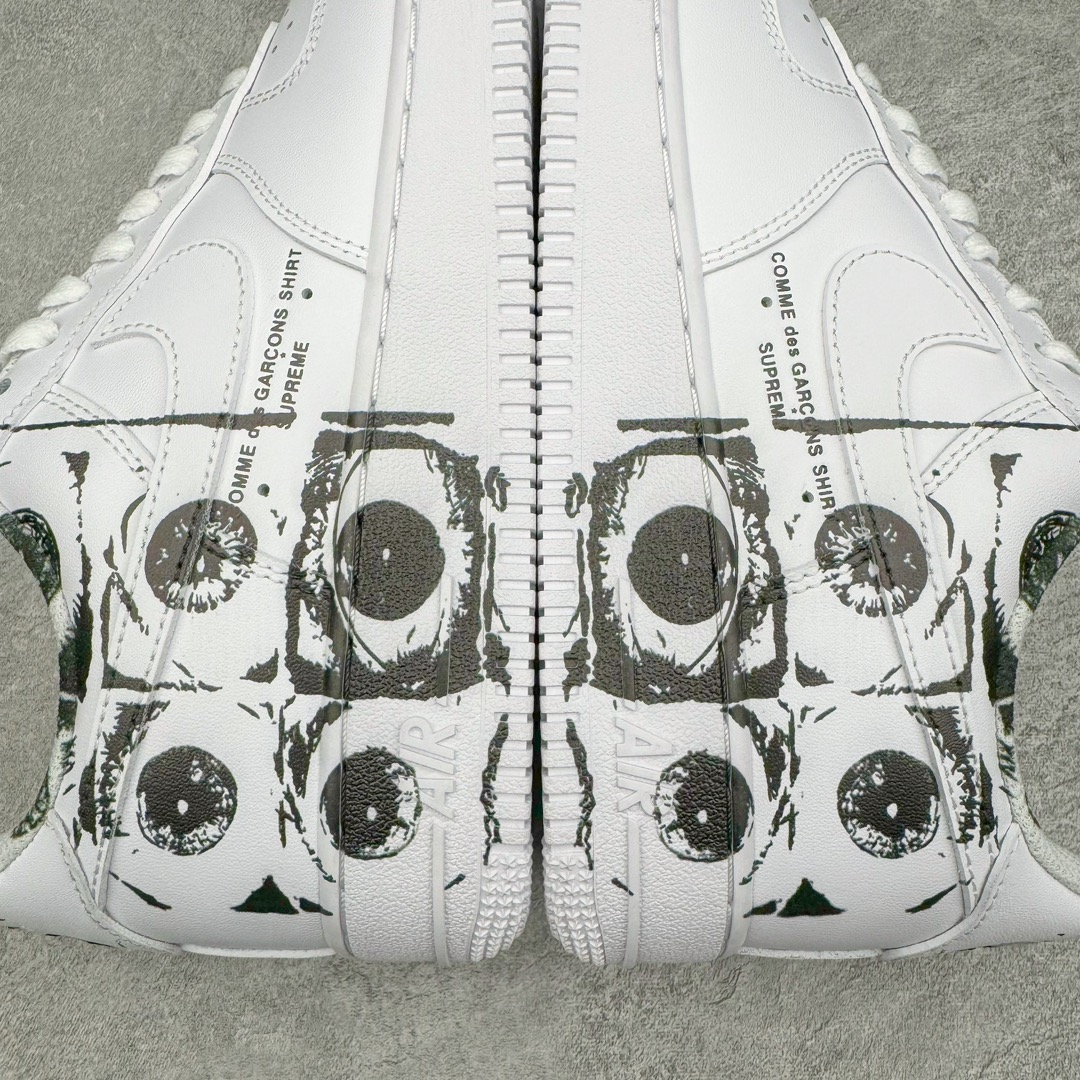 Supreme x Comme des Garçons SHIRT x Nike Air Force 1 Low 923044-100