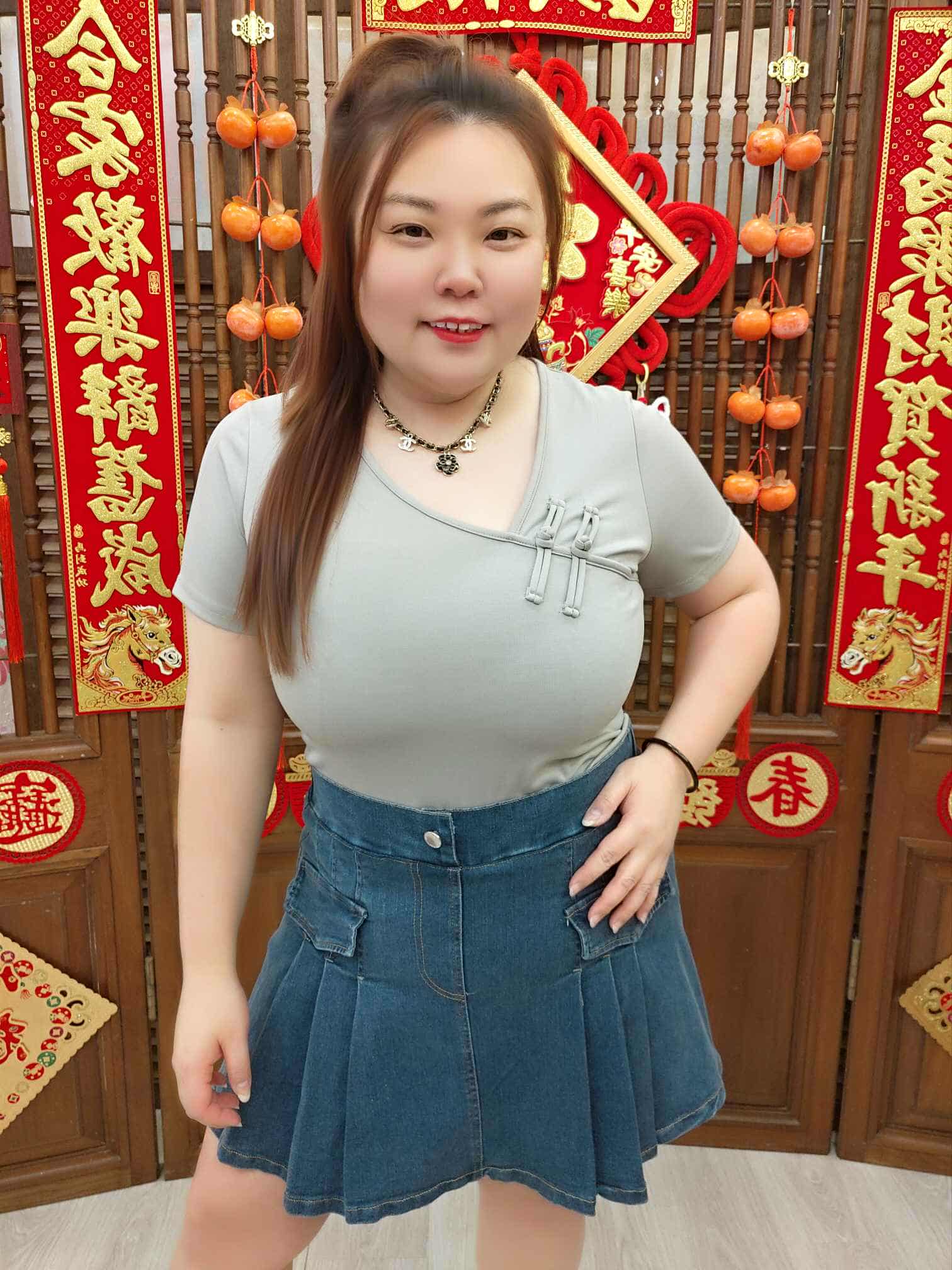 DBD02 TW#5268 潮V领盘扣款上衣