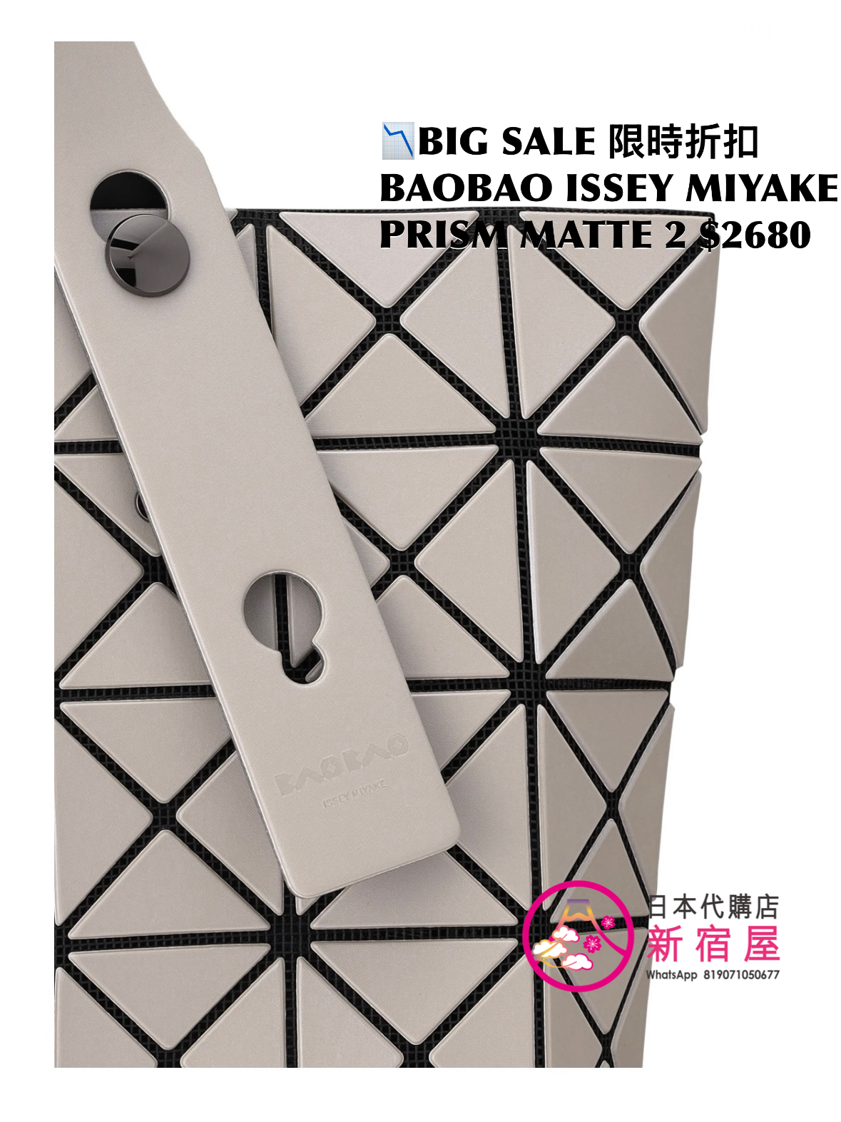 BAOBAO ISSEY MIYAKE 10x10 PRISM MATTE 2