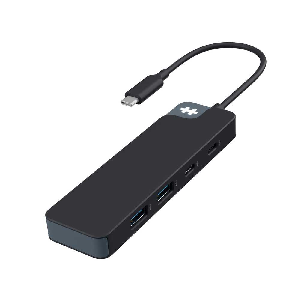 HyperDrive Flex 四合一 USB-C 集線器 HD5200BKGL