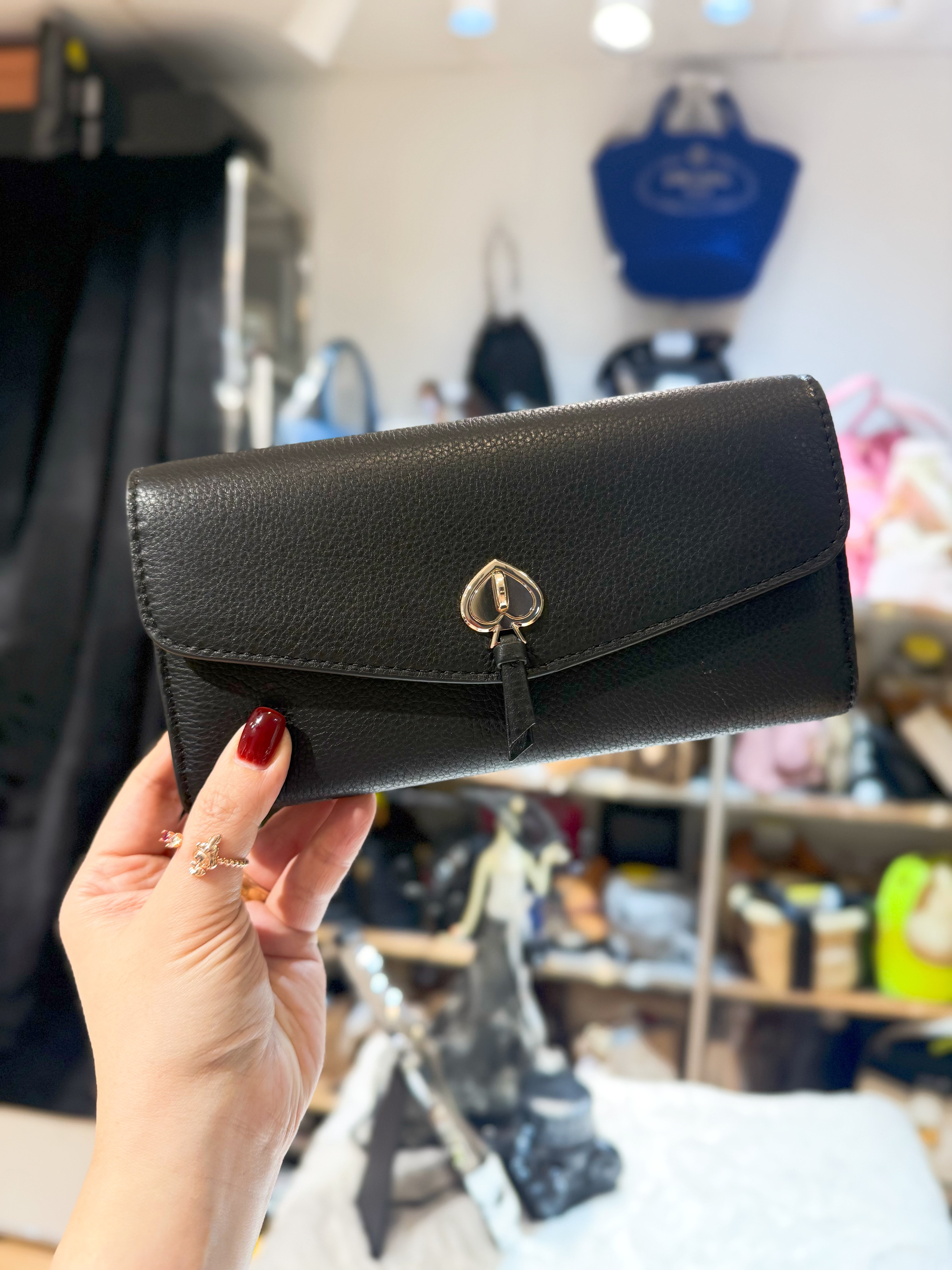 Kate spade wallet 1032/spade/blk