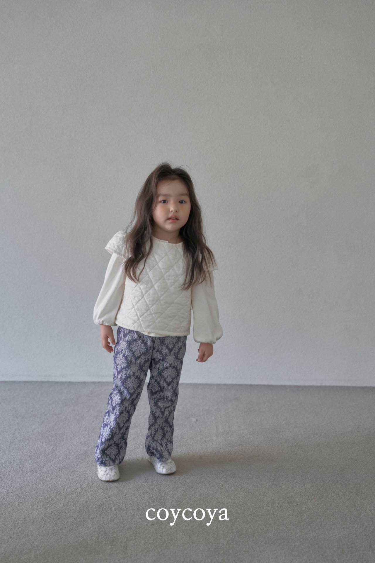 🌸預訂 韓國直送🌸🇰🇷COYCOYA兩色泡泡袖開襟襯衫