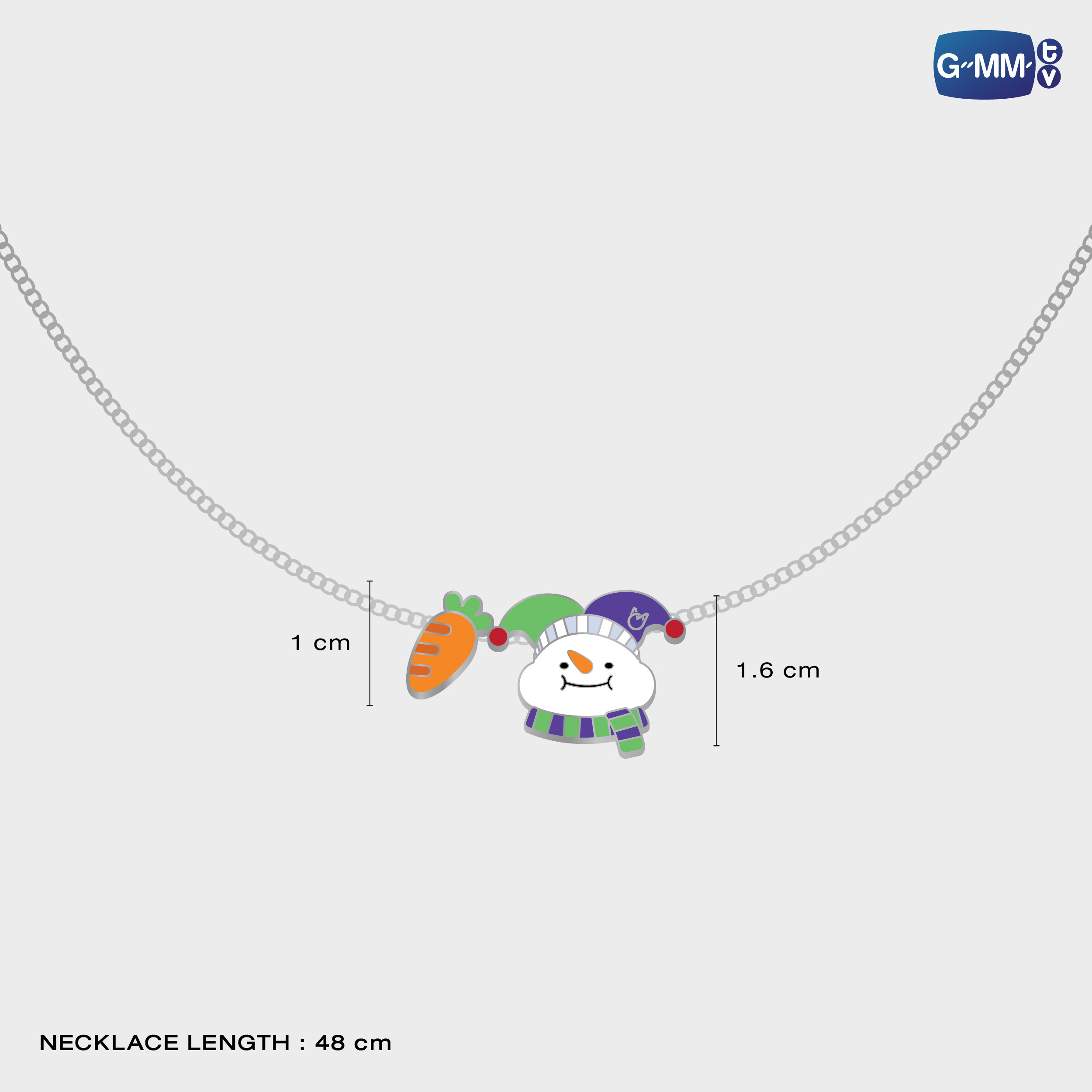 MOMO CHARM NECKLACE