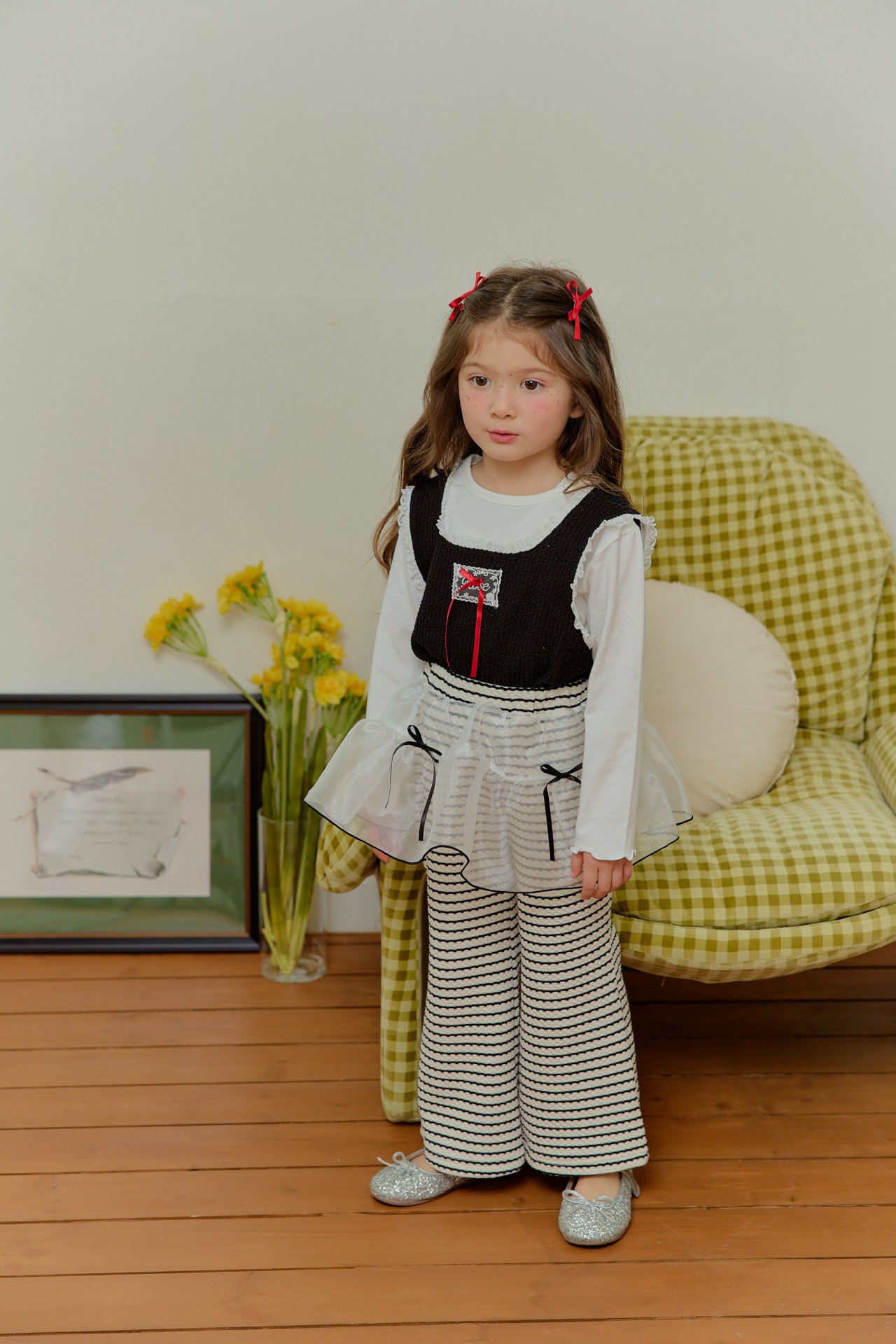 橫間小喇叭長褲