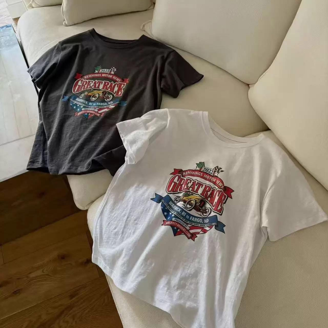 Great Race 竹節棉Tee
