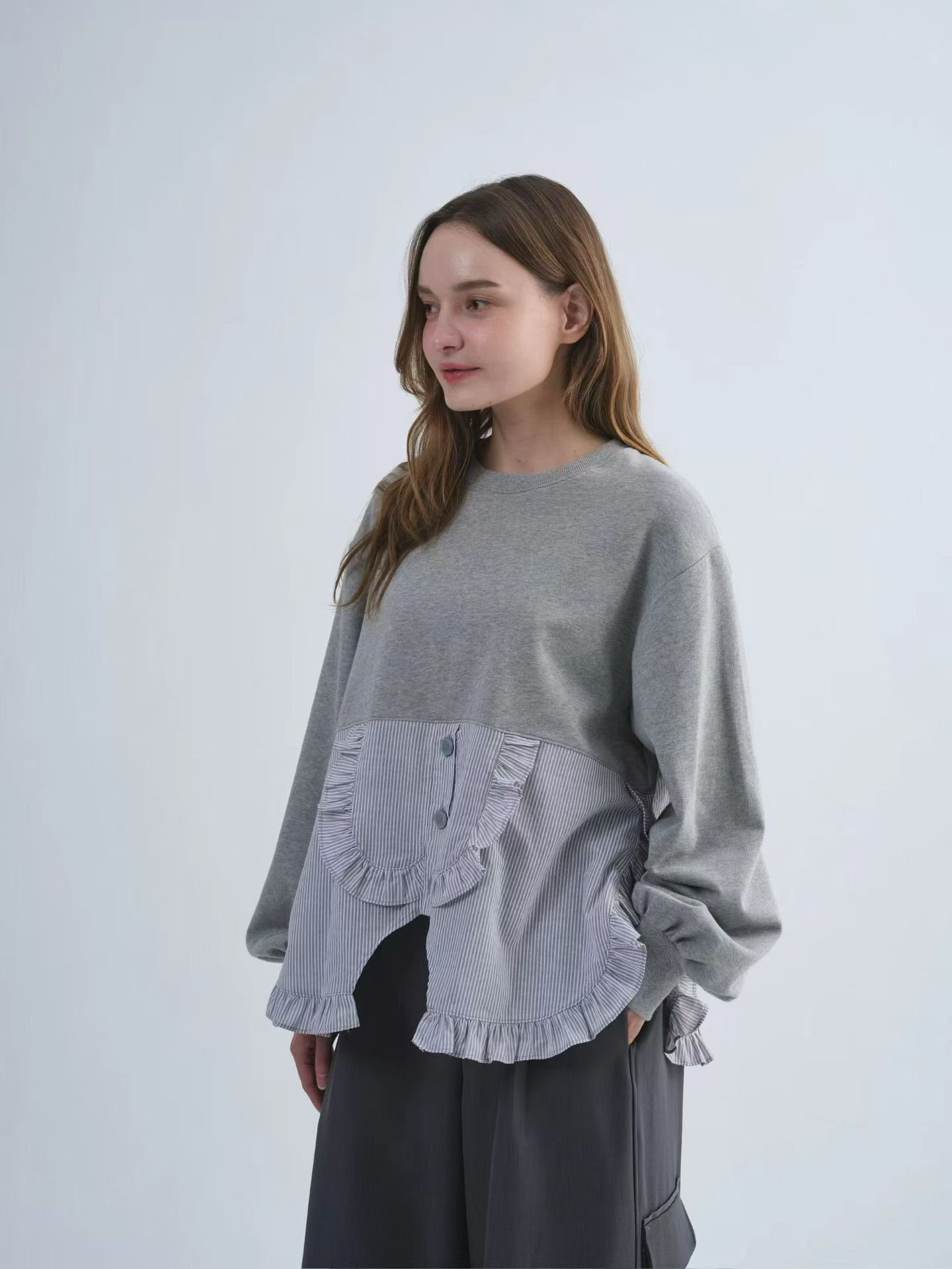 RU YO ruffle 恤衞衣