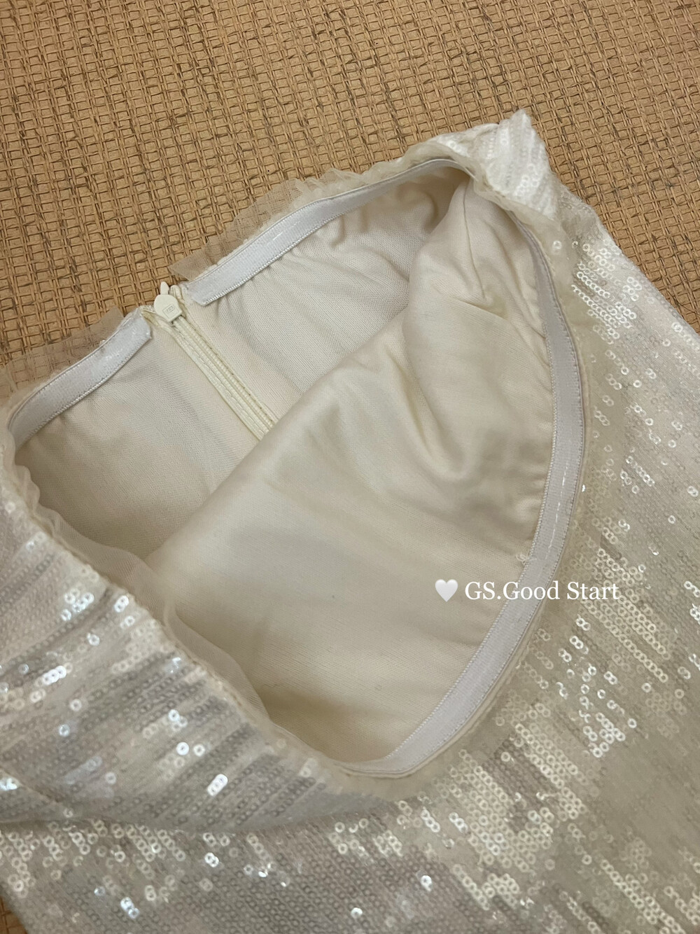 1799 GS START Sequin tube dress | 亮片抹胸长裙