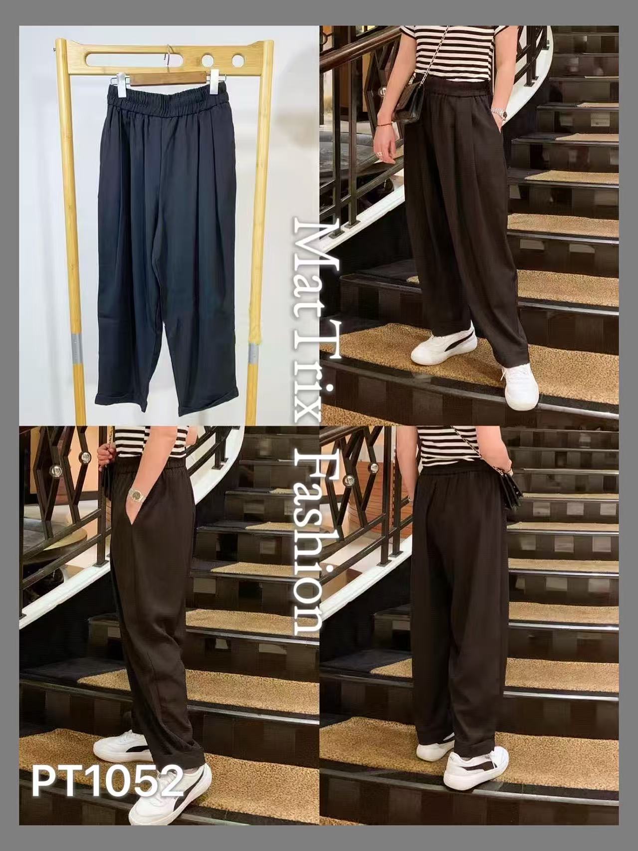 PT1052厚雪紡西褲 原價$380