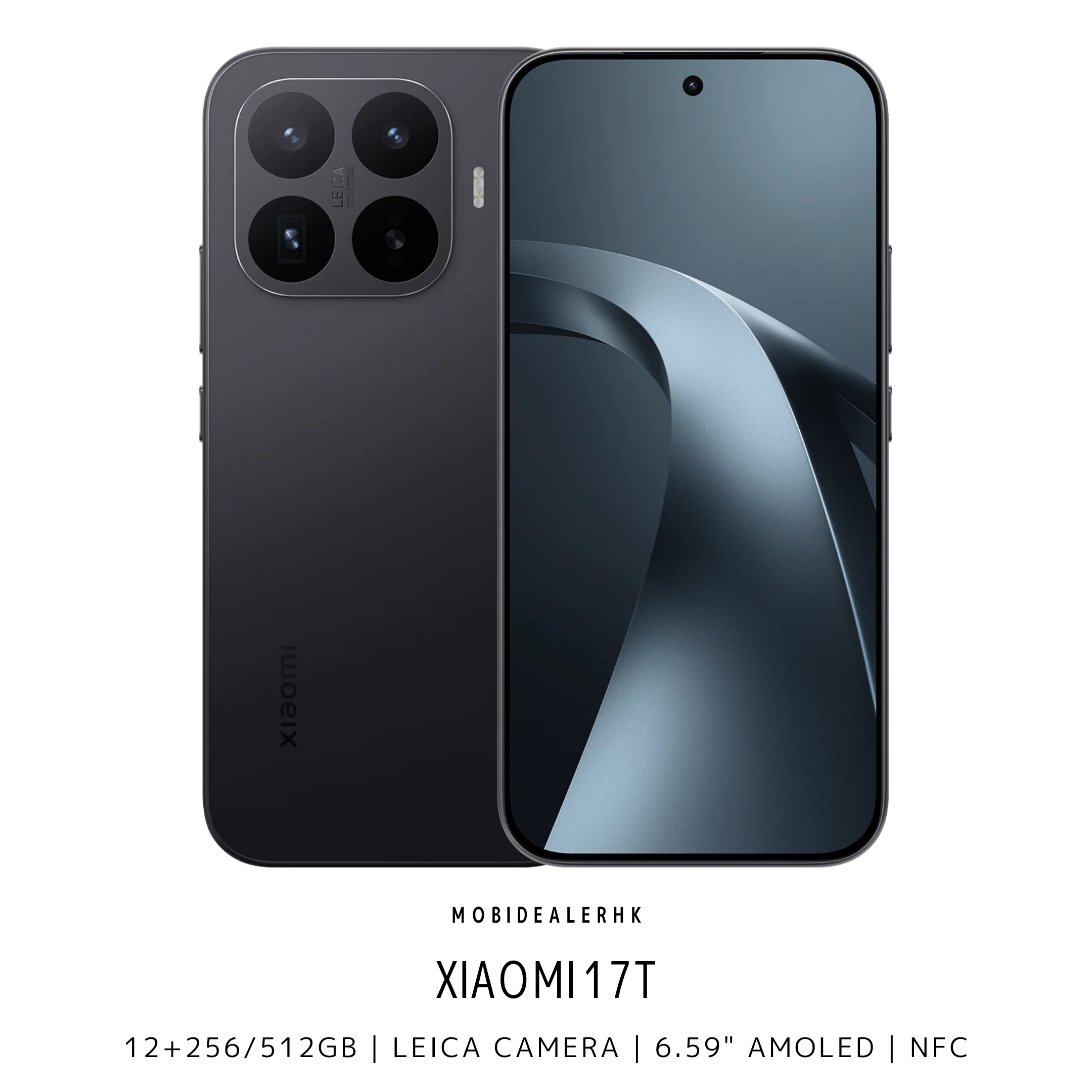Xiaomi 17T | 小米 17T | 5G | 智能手機 | 12+256/512Gb | Leica Camera | 6.59" AMOLED | NFC