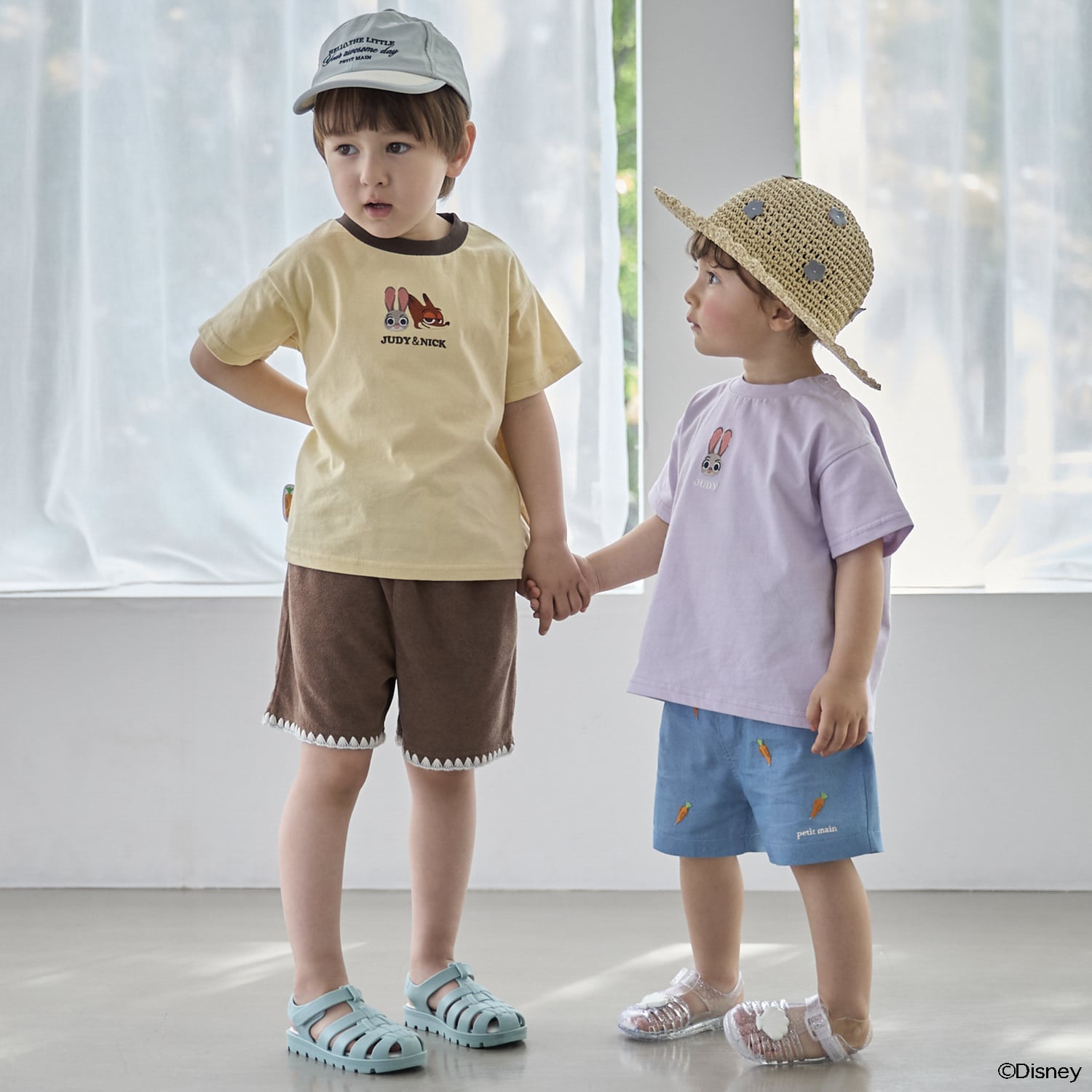 🆕【⭐訂購⭐】 🇯🇵日本直送🌀#Zootopia 接觸涼感 貼花、刺繡 短袖 tee［3款選］🌀 [ELFA-0134][260716]