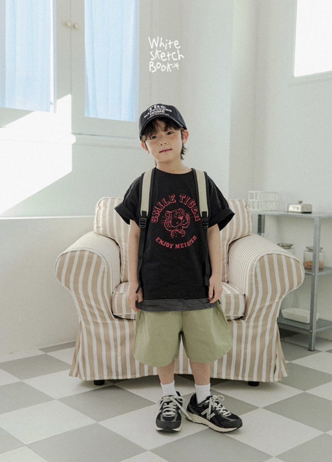 🇰🇷WhiteSketchBook tee