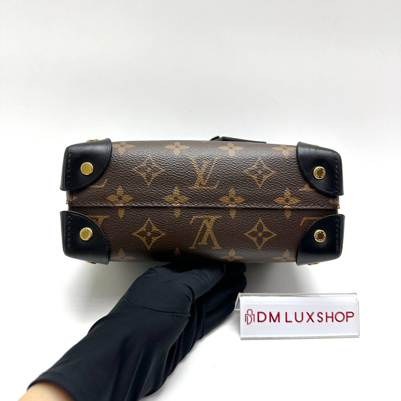 LV Monogram Black Petit Malle Souple