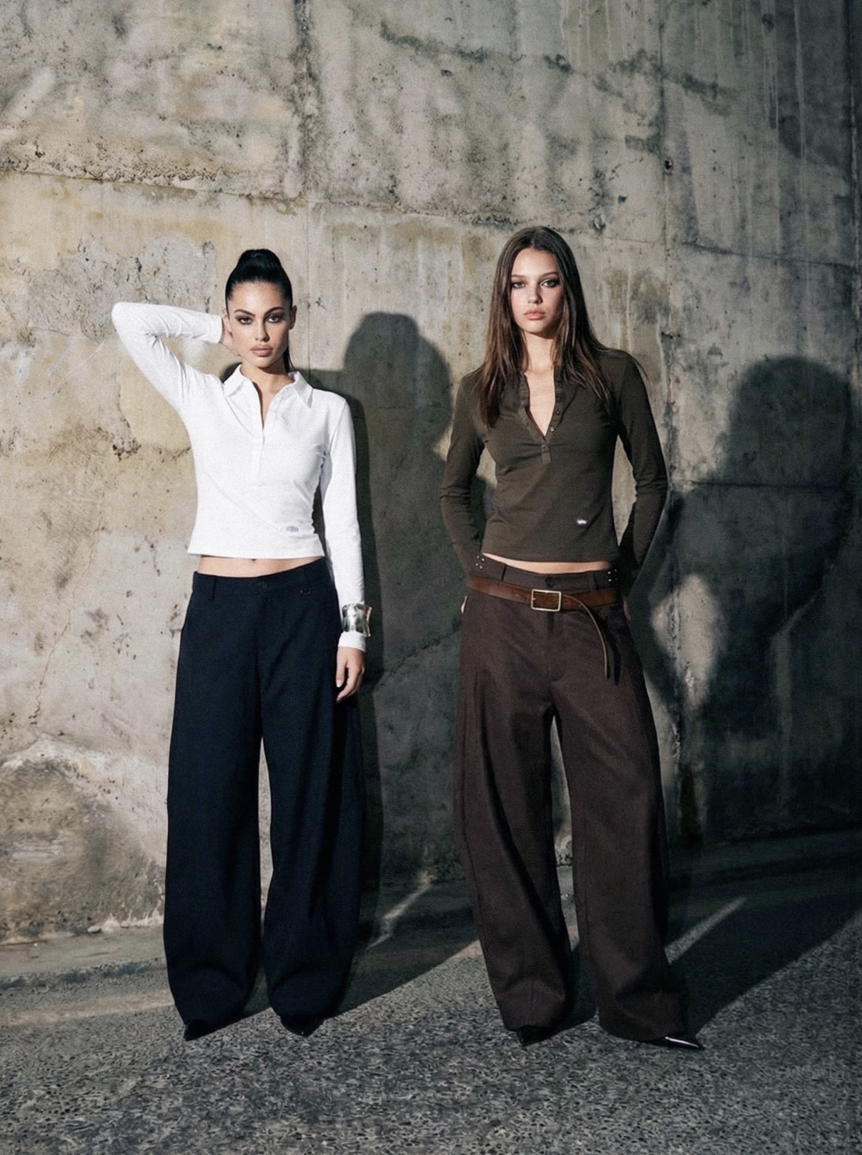 BADBLOOD新款 [w-pts26-081] Contour Curved Fit Cargo Pants - Black