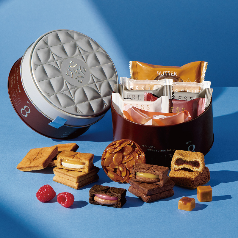 PRESS BUTTER SAND 2026 情人節限定鐵盒 (8入)