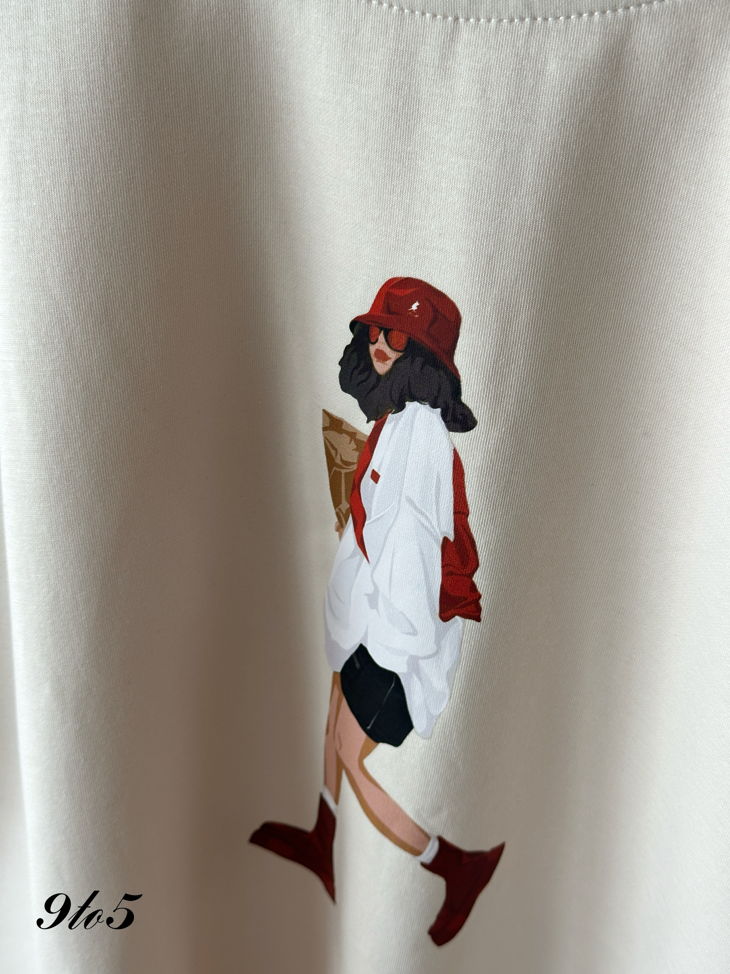 T4181 Casual Printed Tee - 4 Colors 
