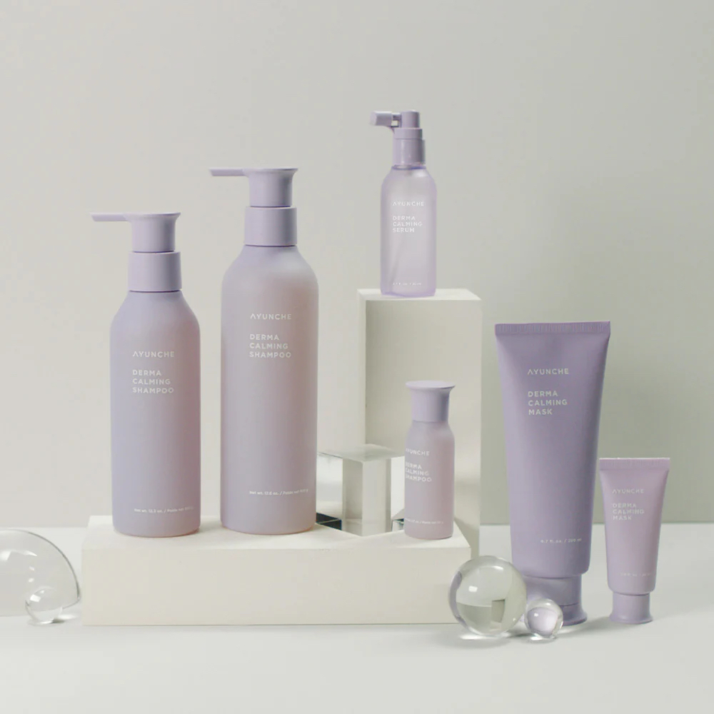 AYUNCHE Derma Calming Shampoo 洋甘菊舒膚洗髮液 （舒緩敏感、適合任何人士） 1000g