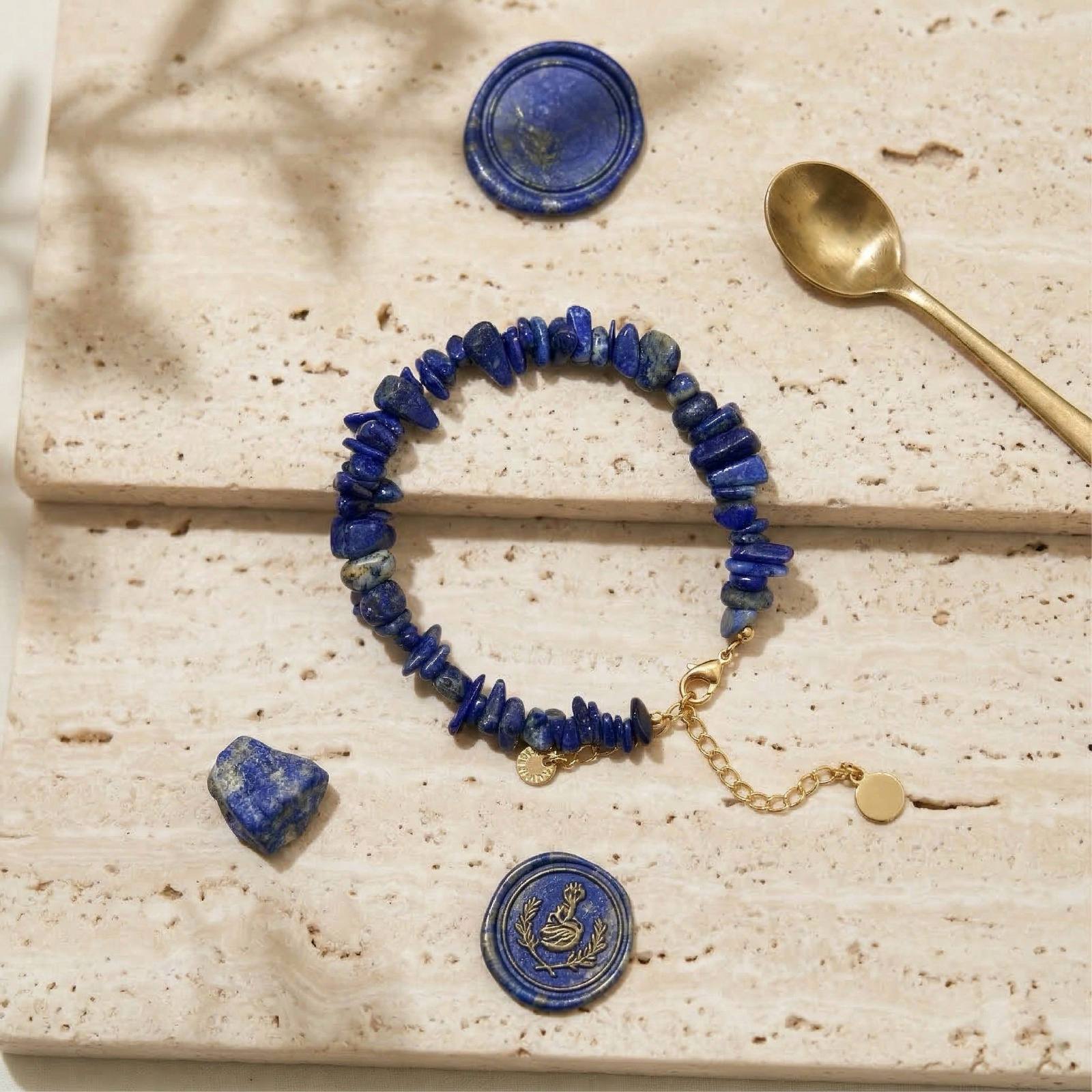 Lapis Lazuli Crystal Bracelet 