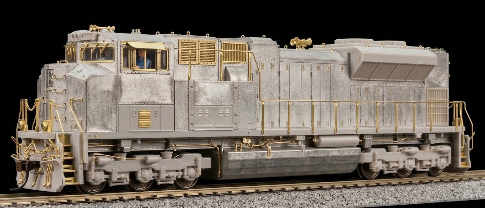 SD70ACE Metal Edition DCC 數碼音效及動態煙