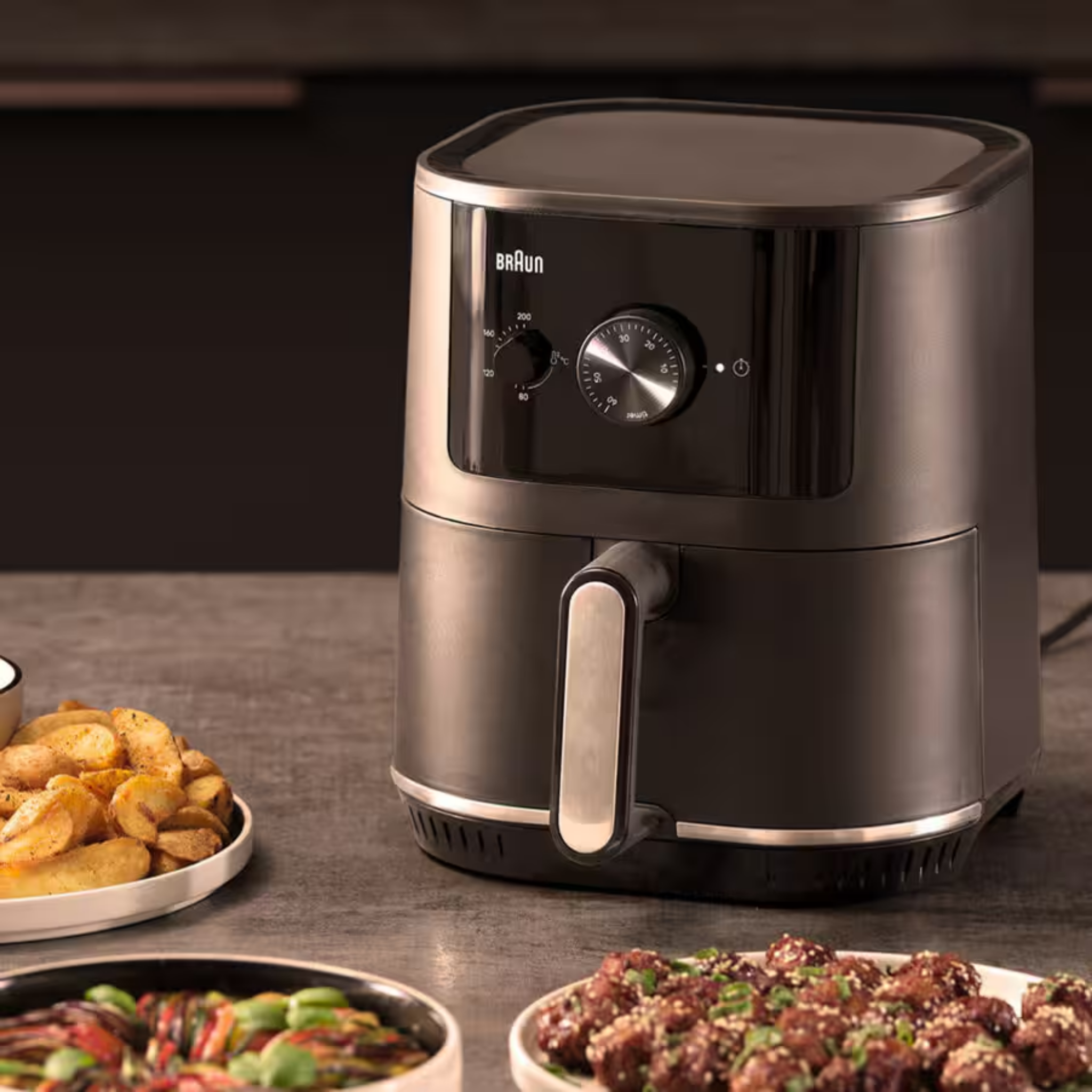 Braun 3.5L Healthy Heart Air Fryer (HF3000)