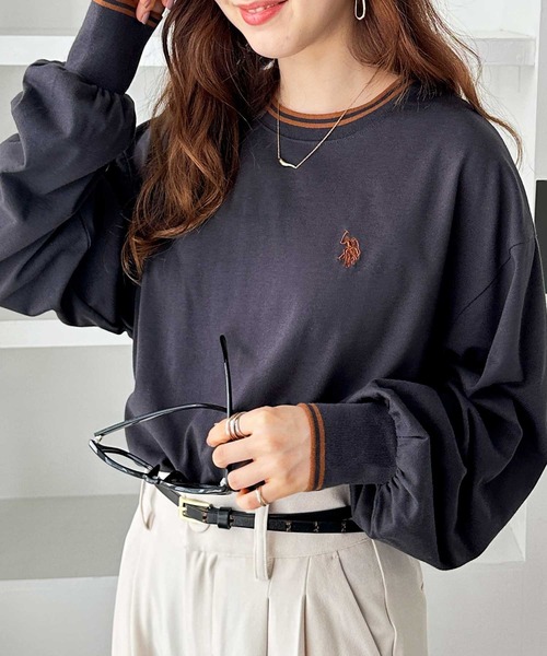 日本直送 限時特價優惠中  U.S. POLO ASSN. LOGO 刺繡 長袖 四色