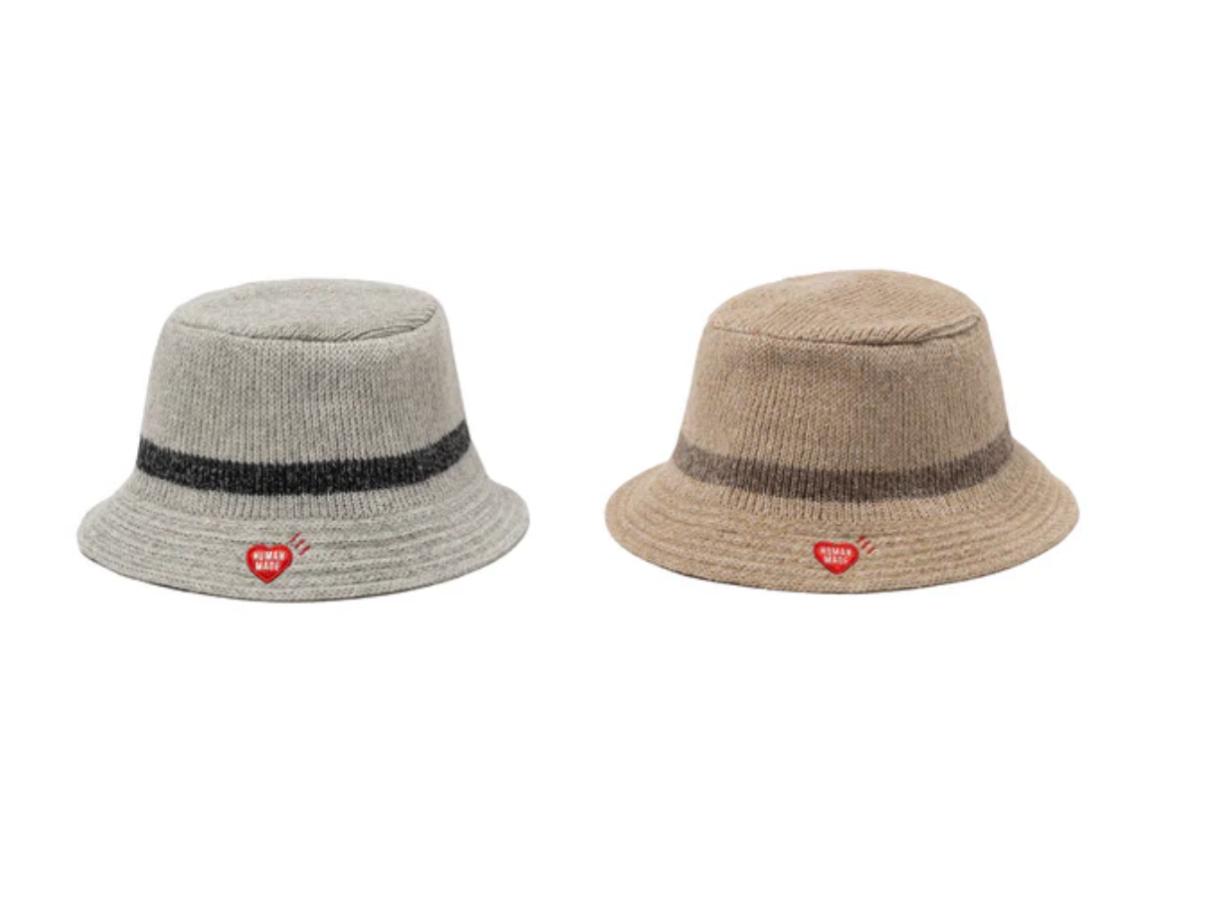 (預購）Human made crusher hat 可折疊針織漁夫帽  