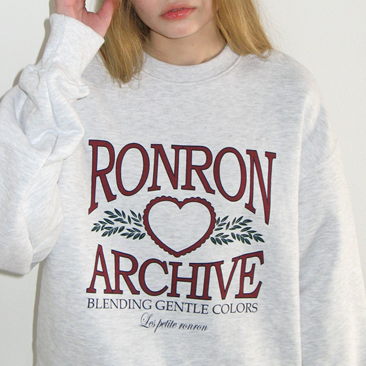 [RONRON] RR ARCHIVE SWEATSHIRT (3色)