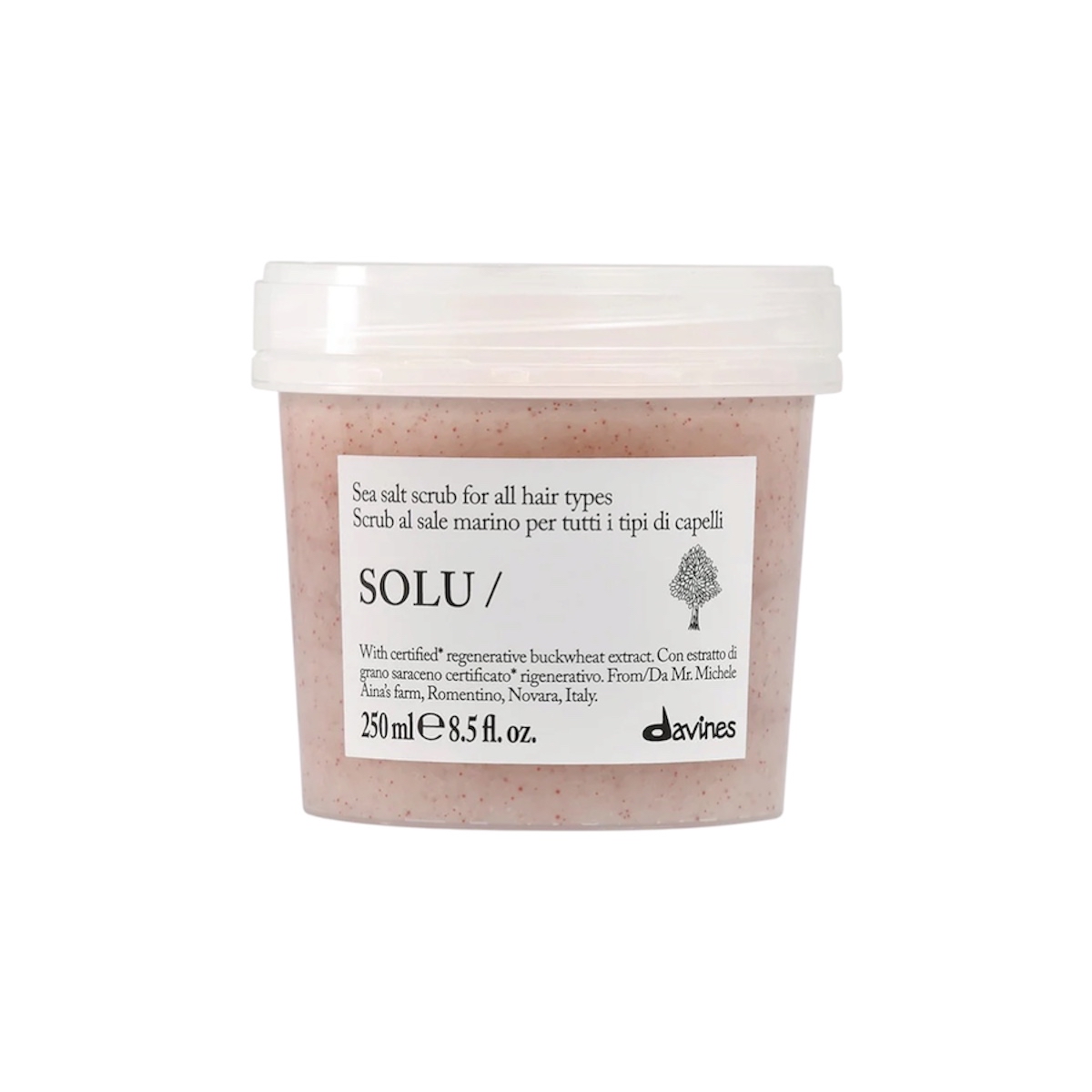 Davines SOLU Sea Salt Scrub Cleanser 海鹽去角質潔淨乳 250ml