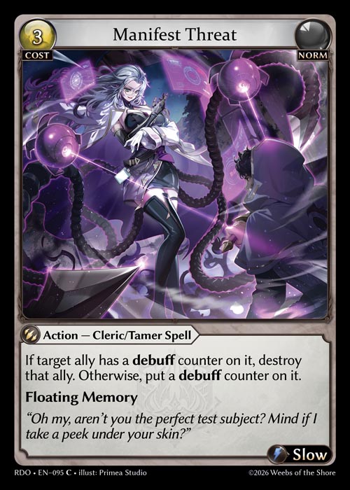 Manifest Threat / RDO-095 (C)