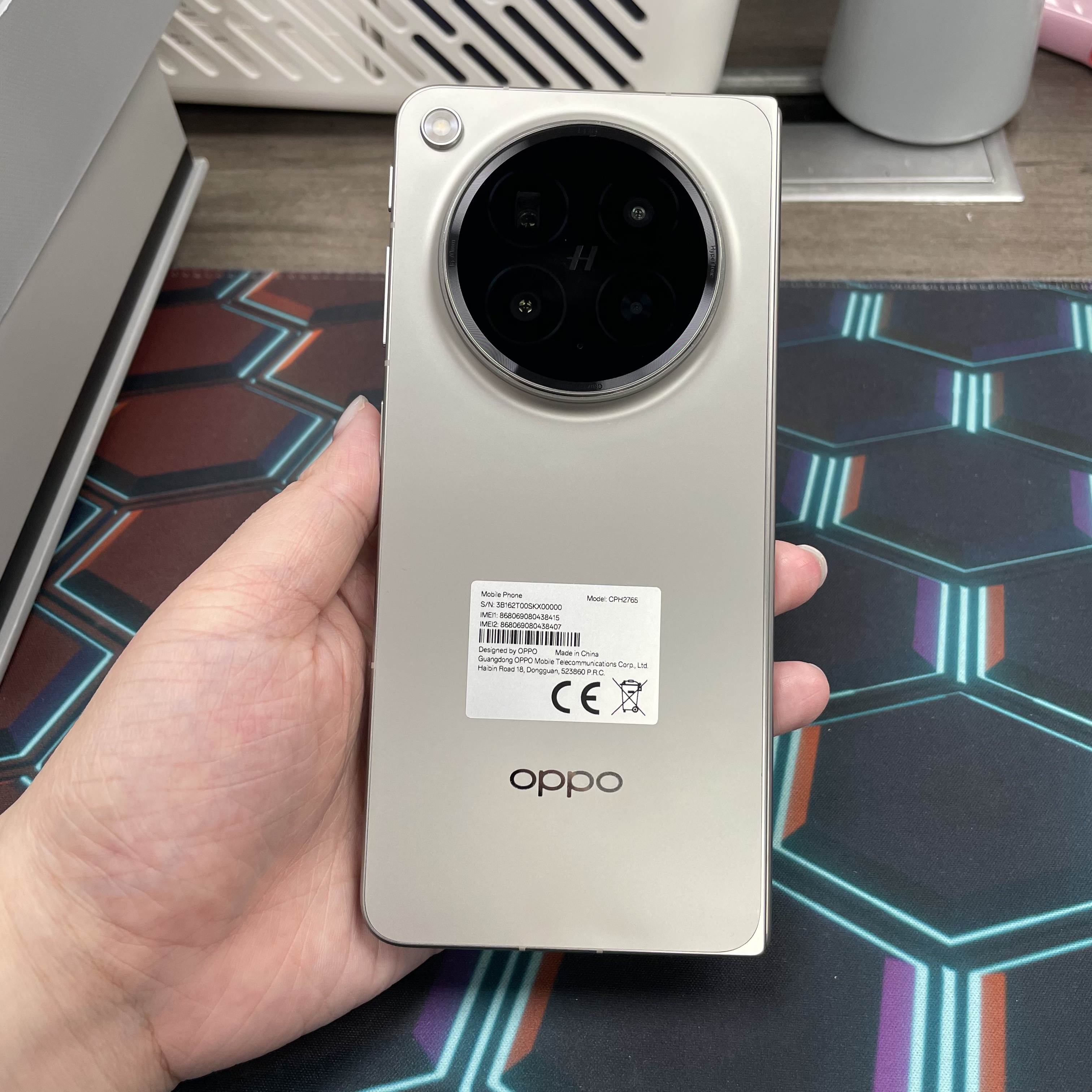 *6671 OPPO Find N6 完美機 16+512GB 灰色 gray