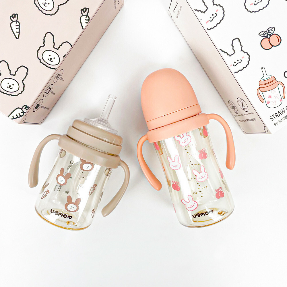 UBMOM 兔年特別版Remy兔兔PPSU吸管杯-200ml