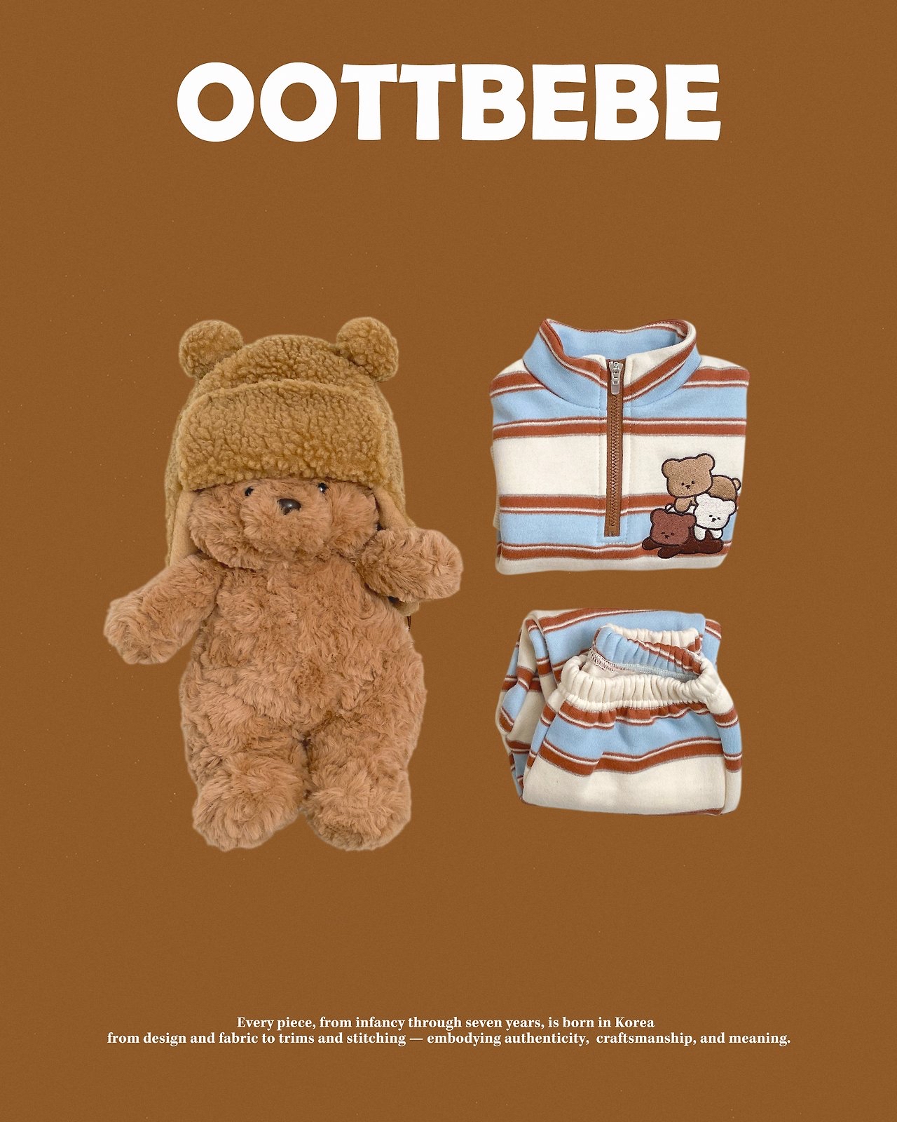OOTT | TEDDY BEAR FRIEND set