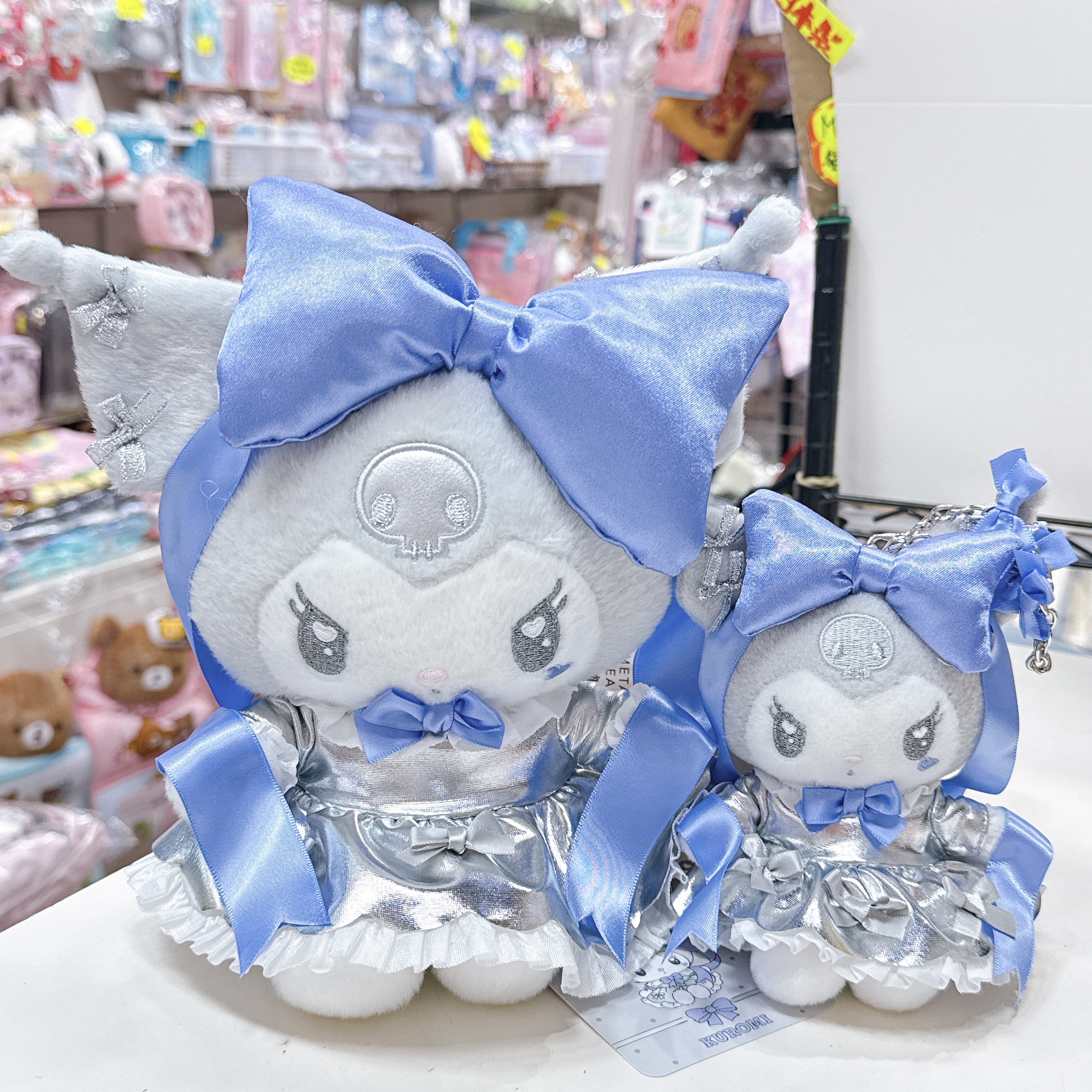 Sanrio銀色華麗版絲帶系列 公仔/公仔掛飾