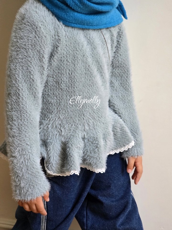 Ellymolly | Snow flower frill T